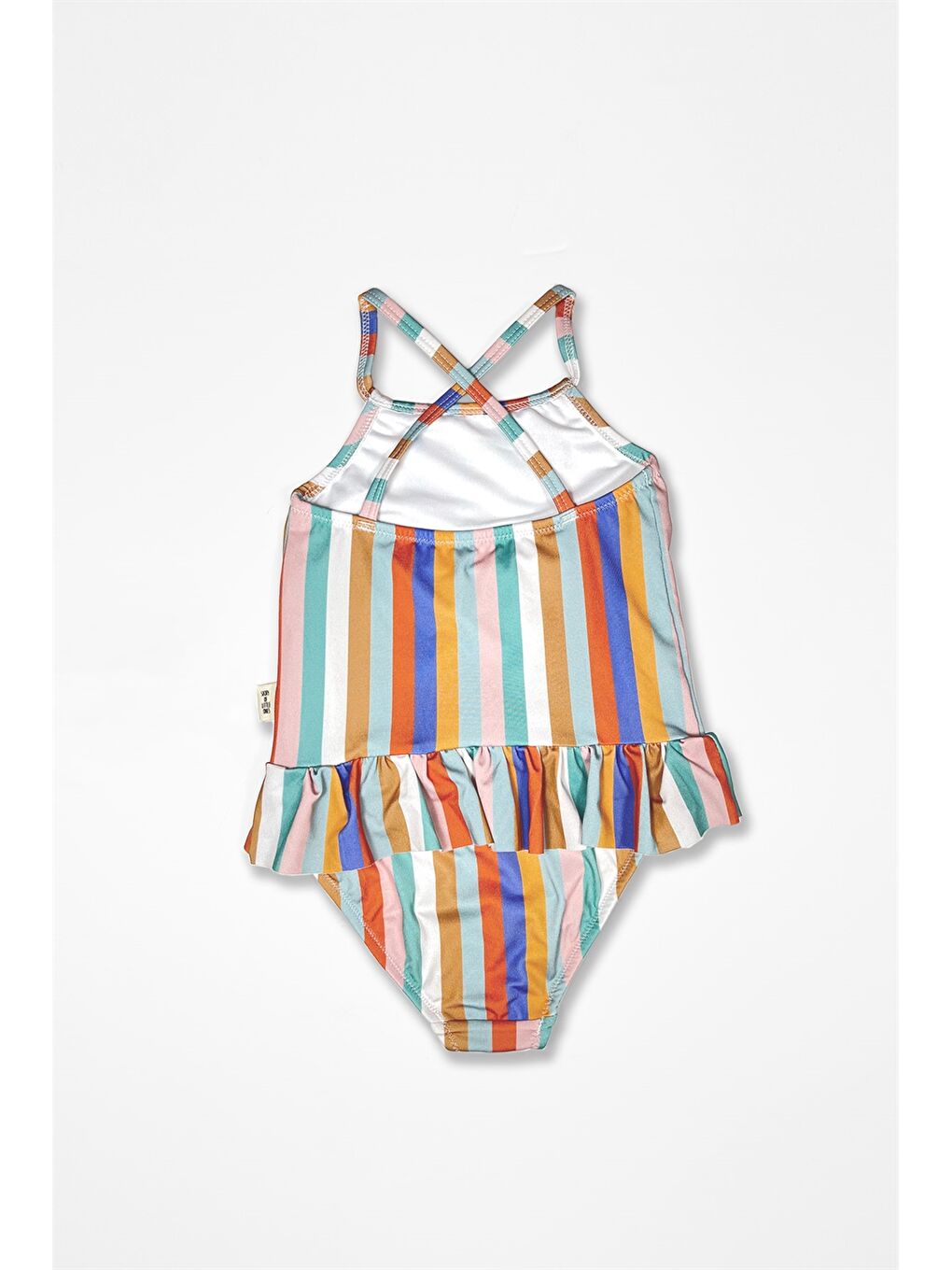 Karışık Esnek Kumaştan Kız Bebek Mayo-1