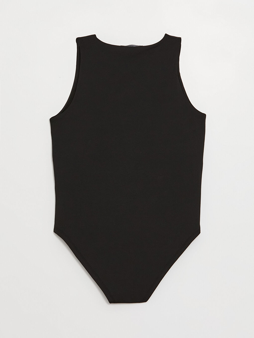 LC Waikiki Women's Crew Neck Plain Bodysuit -S3JL29Z8-CVL