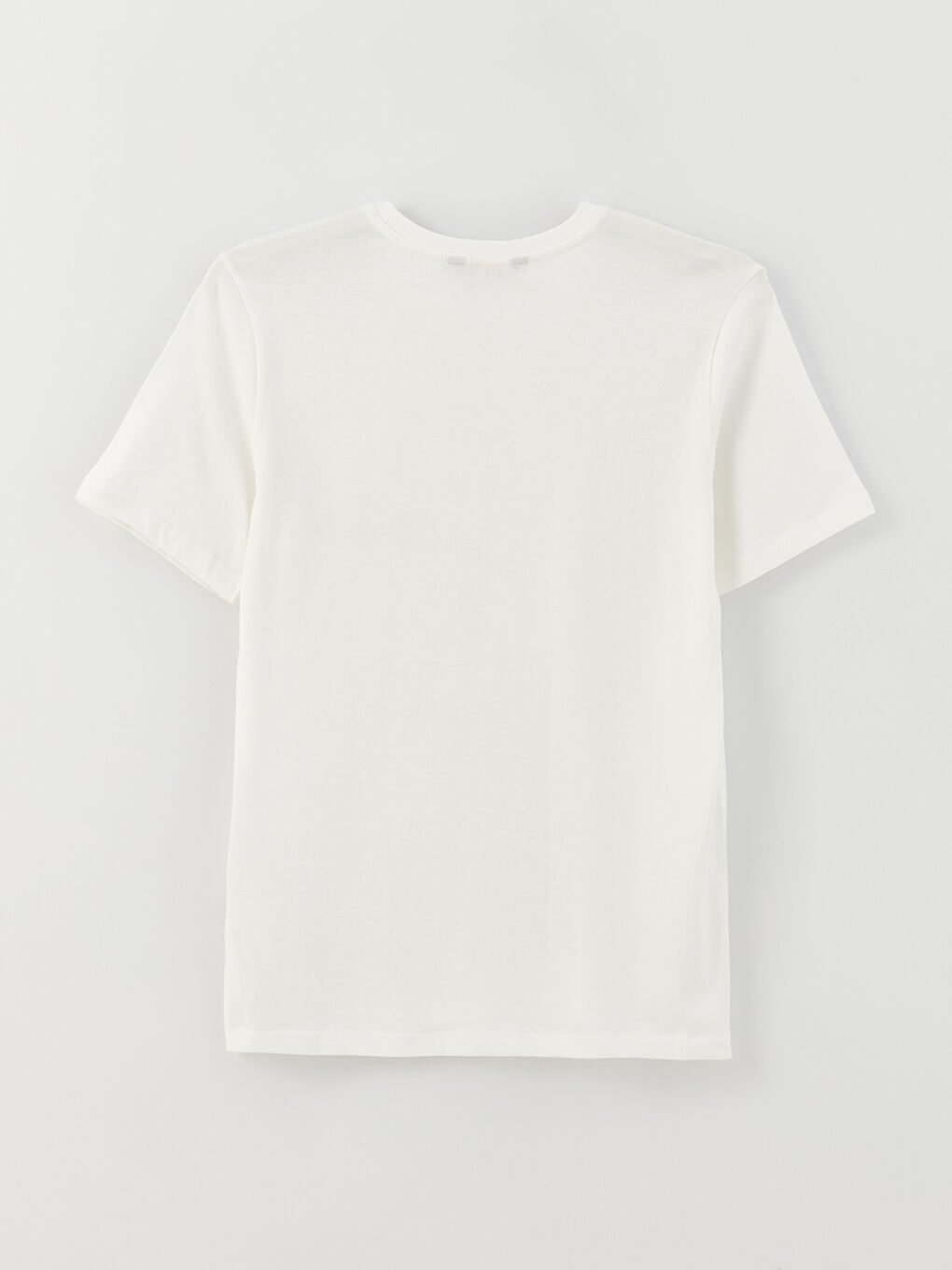 Κοντομάνικο T-shirt με Στρογγυλή Λαιμόκοψη, Εκτυπωμένο, από Χτενισμένο Βαμβάκι για Άνδρες-6
