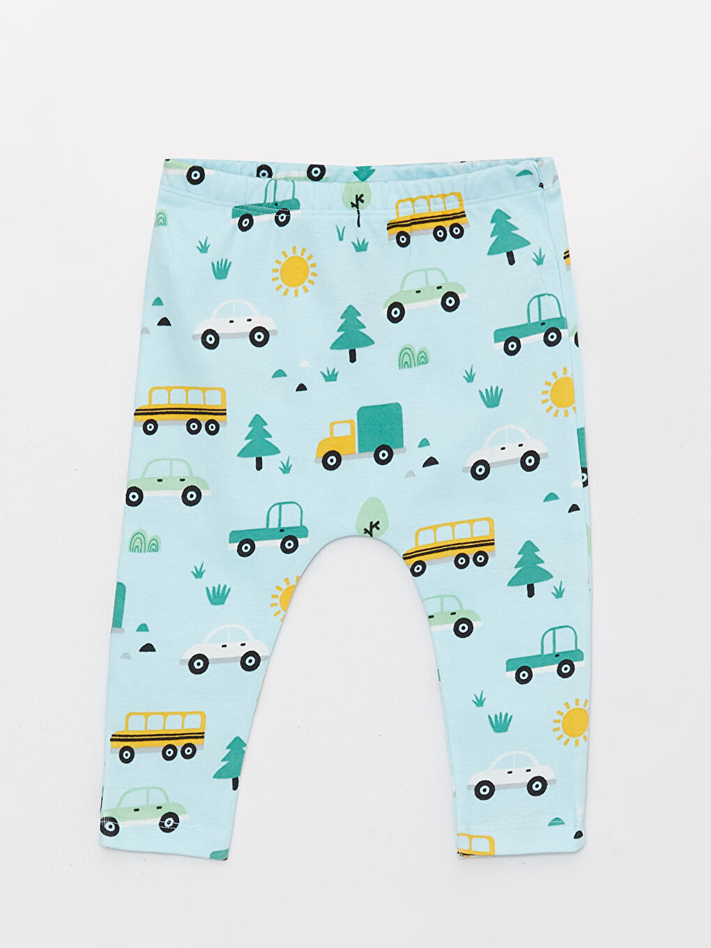 Elasticated Waist Baby Boys' Trousers 2 Pack-2