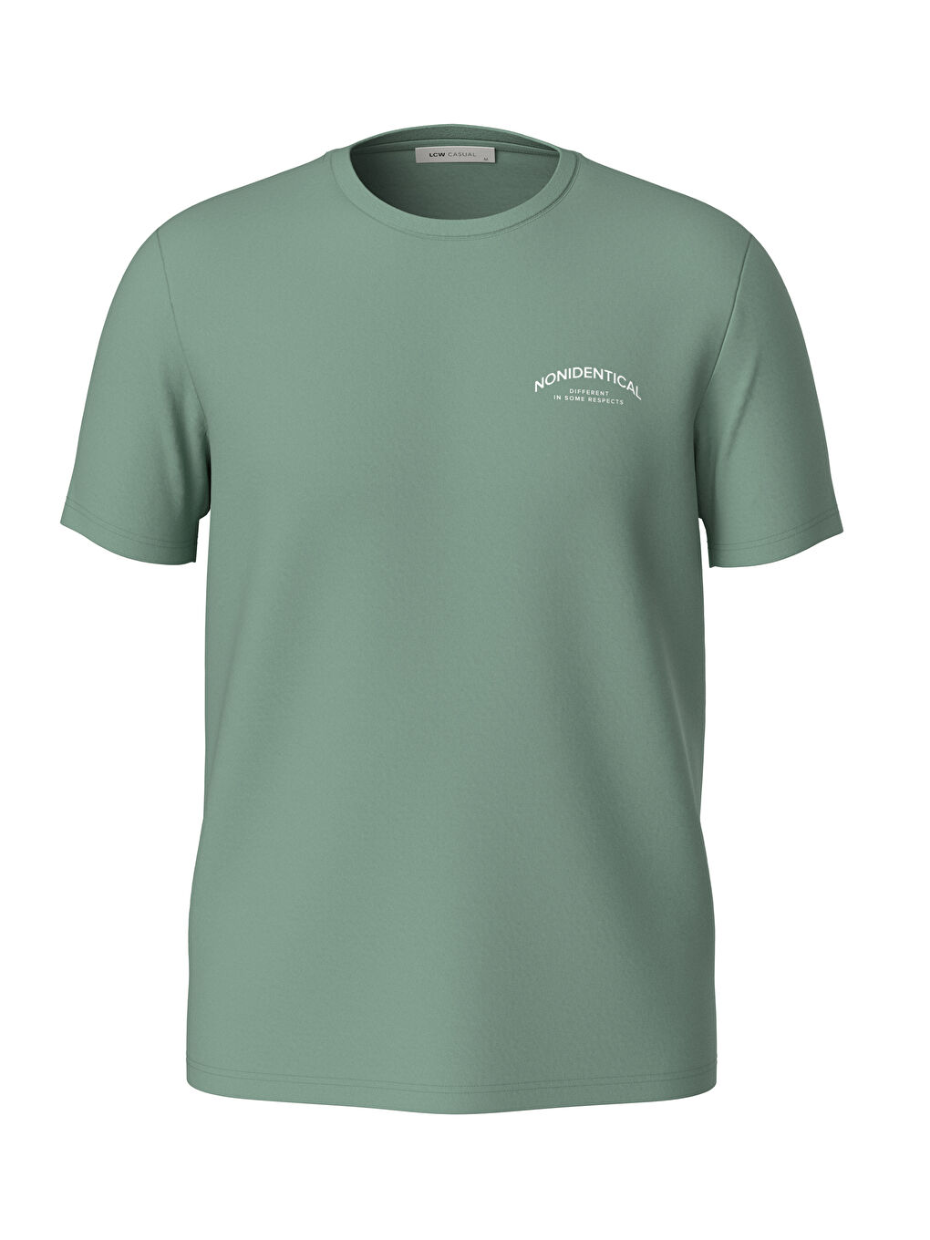 Crew Neck Short Sleeve Printed Combed Cotton Men's T-shirt