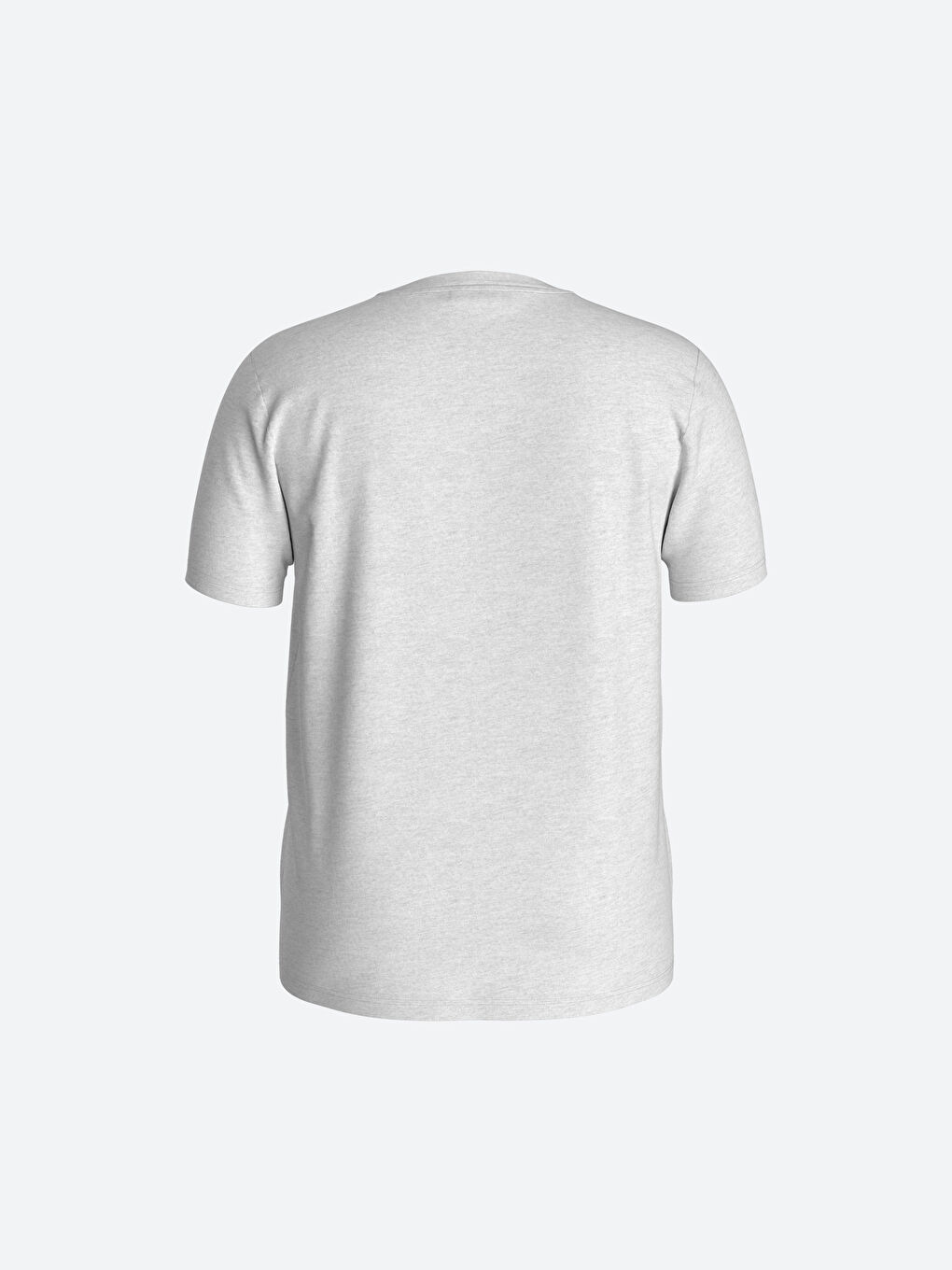 Crew Neck Short Sleeve Printed Combed Cotton Men's T-shirt-1