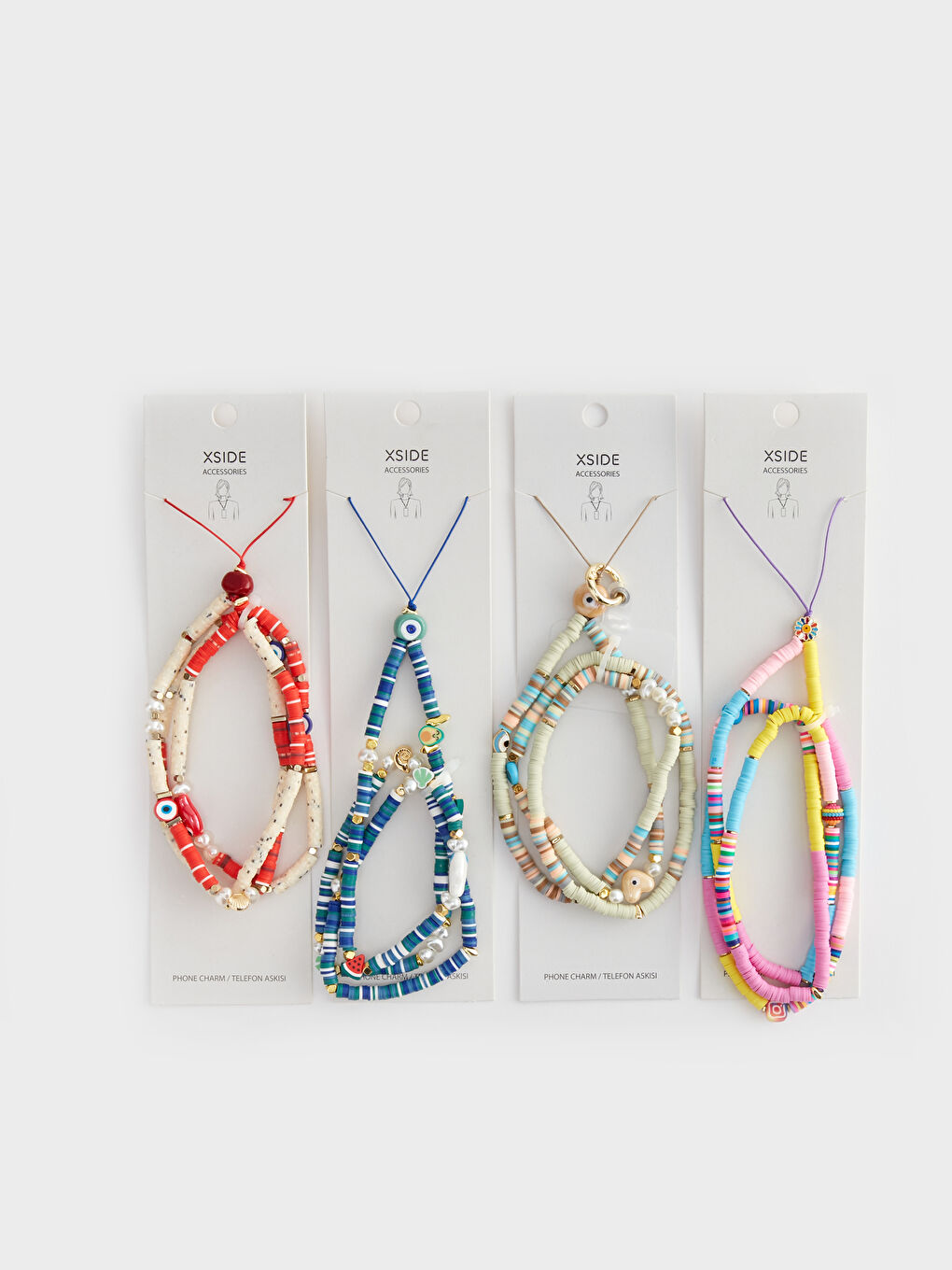 LCW ACCESSORIES سنسلة د التليفون ملونة بالخرز -S3JN43Z8-QBC