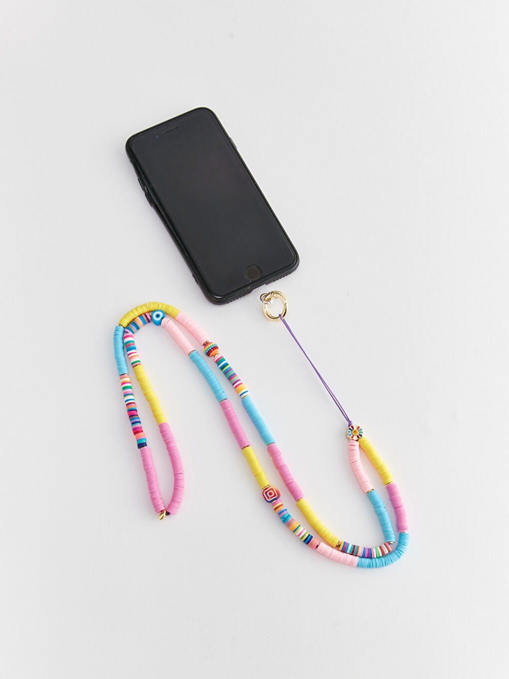 LCW ACCESSORIES سنسلة د التليفون ملونة بالخرز -S3JN43Z8-QBC