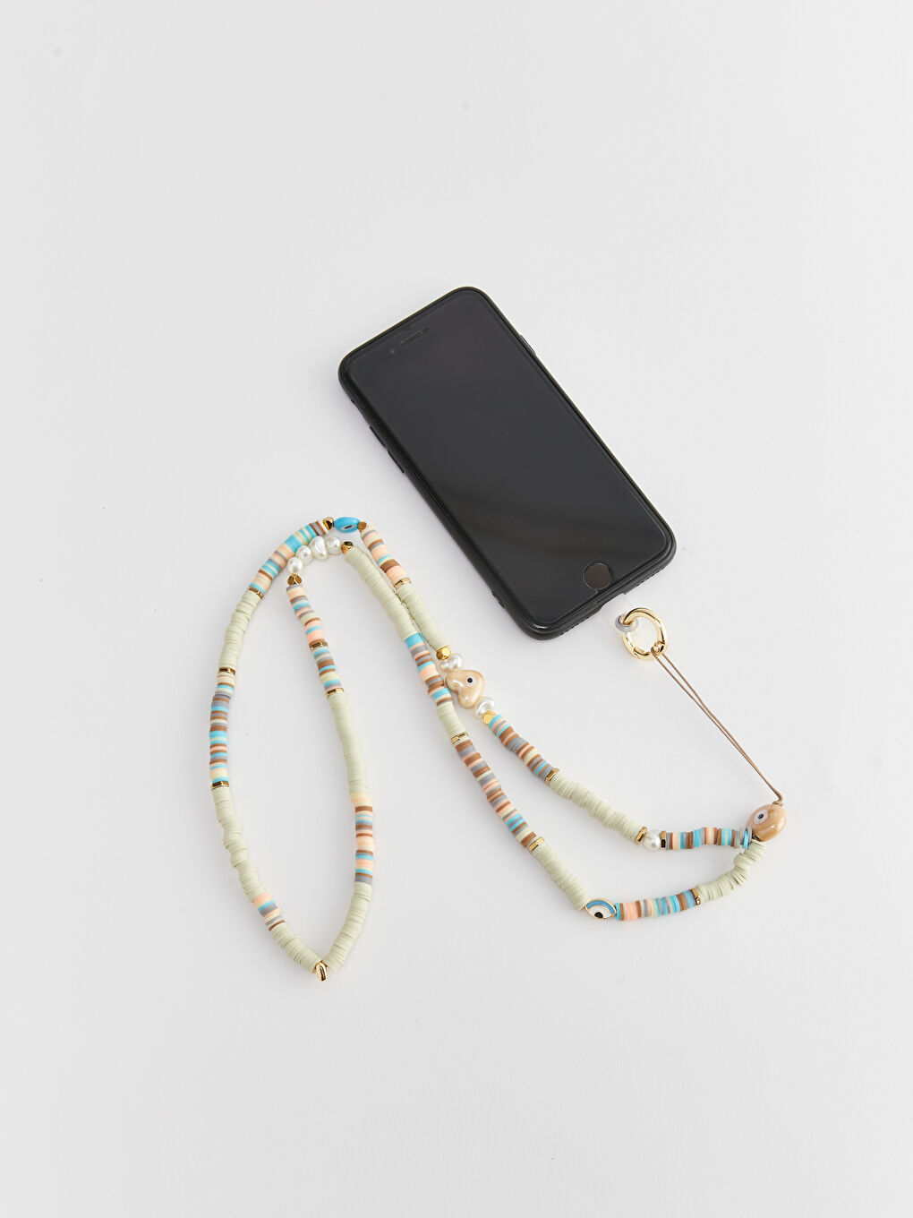 LCW ACCESSORIES سنسلة د التليفون ملونة بالخرز -S3JN43Z8-QBC