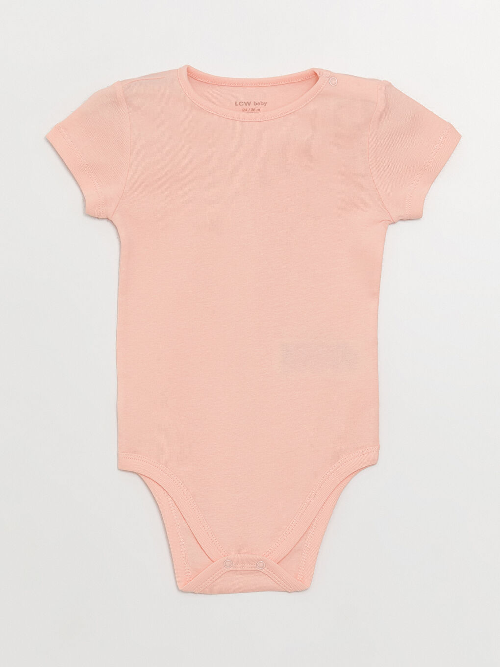 Lot de 2 bodies bébé fille col rond-2
