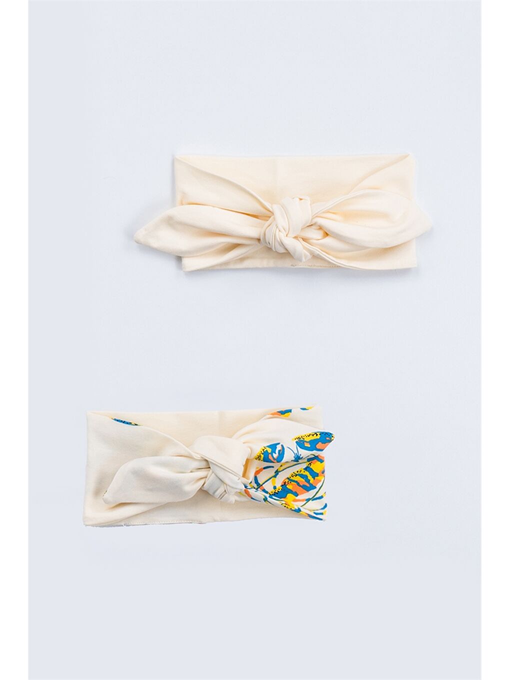 Karışık Desenli Kız Bebek Saç Bandı 2'li