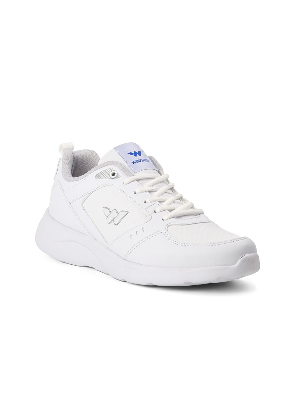 Beyaz Bağcıklı Erkek Spor Ayakkabı-2