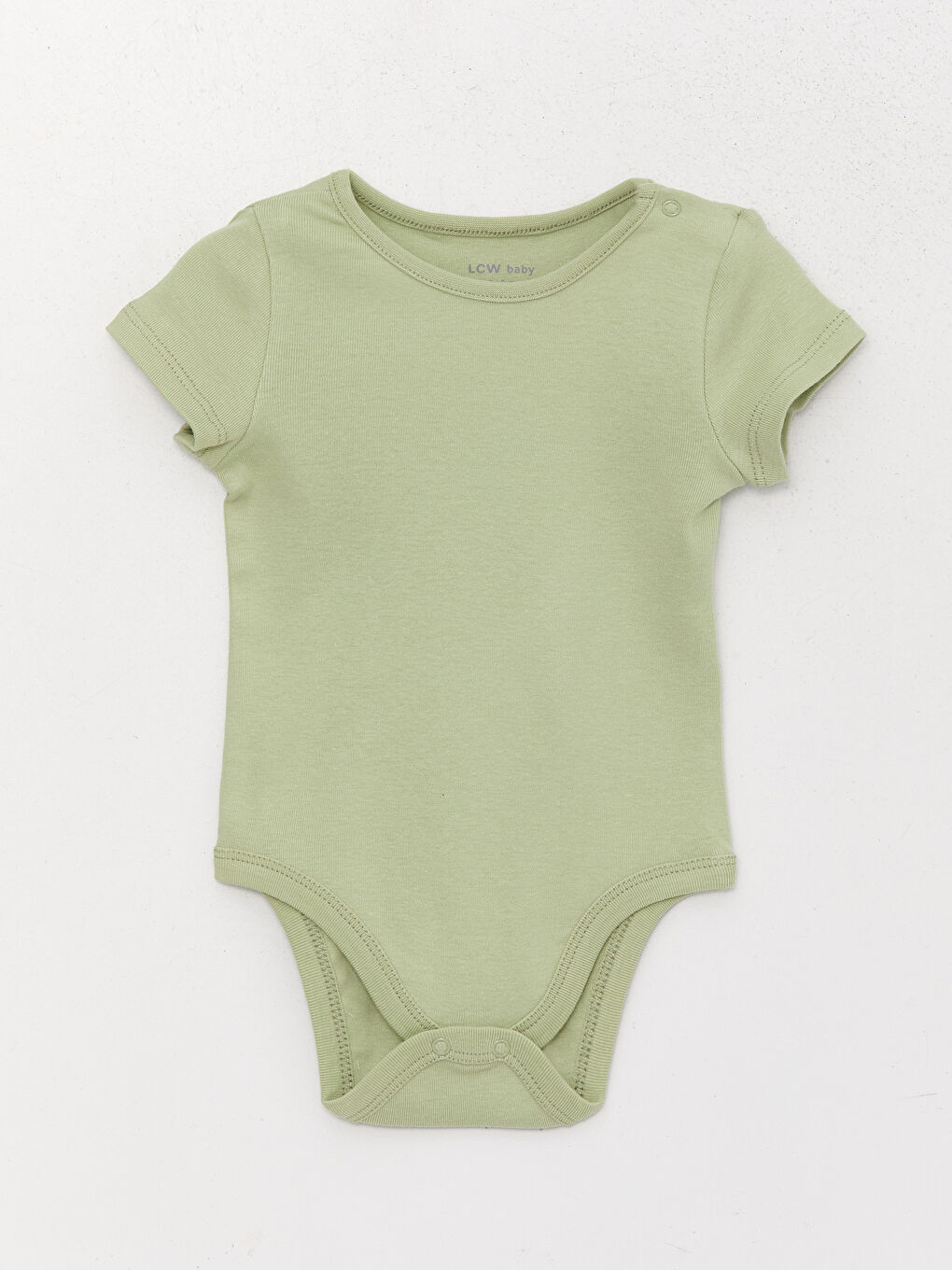 LCW baby Lot de 2 bodies bébé fille à boutons-pression col rond -S3JP36Z1-LRB
