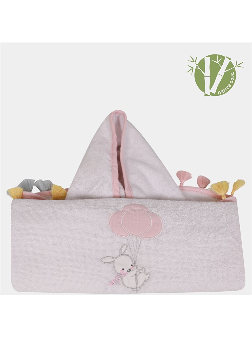 İndigo Unisex Bebek Havlu Panço-2