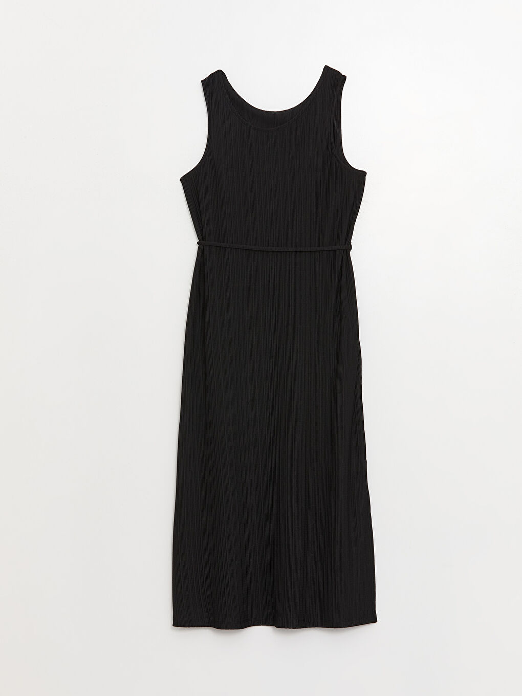 LCW Vision Women's Crew Neck Plain Dress -S3JP60Z8-CVL