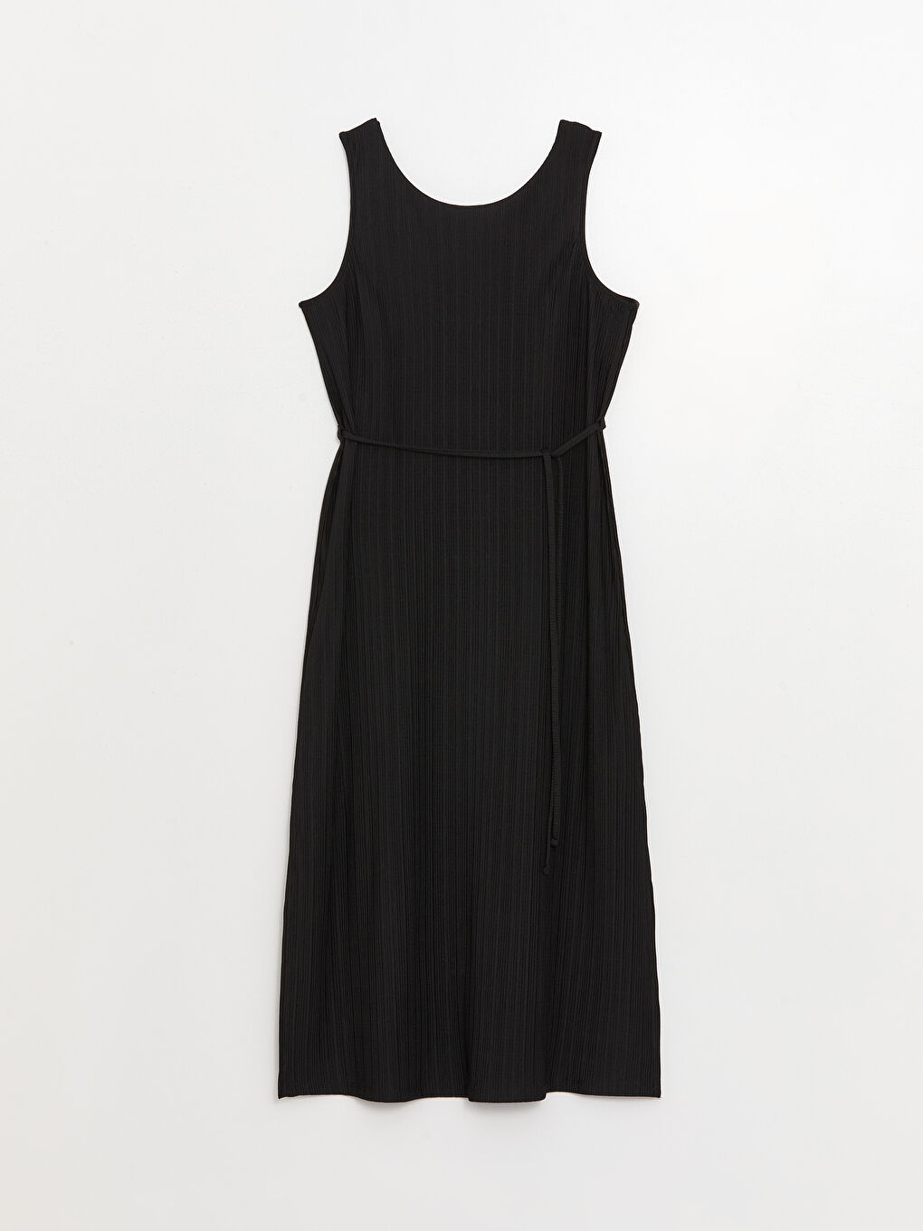 LCW Vision Women's Crew Neck Plain Dress -S3JP60Z8-CVL