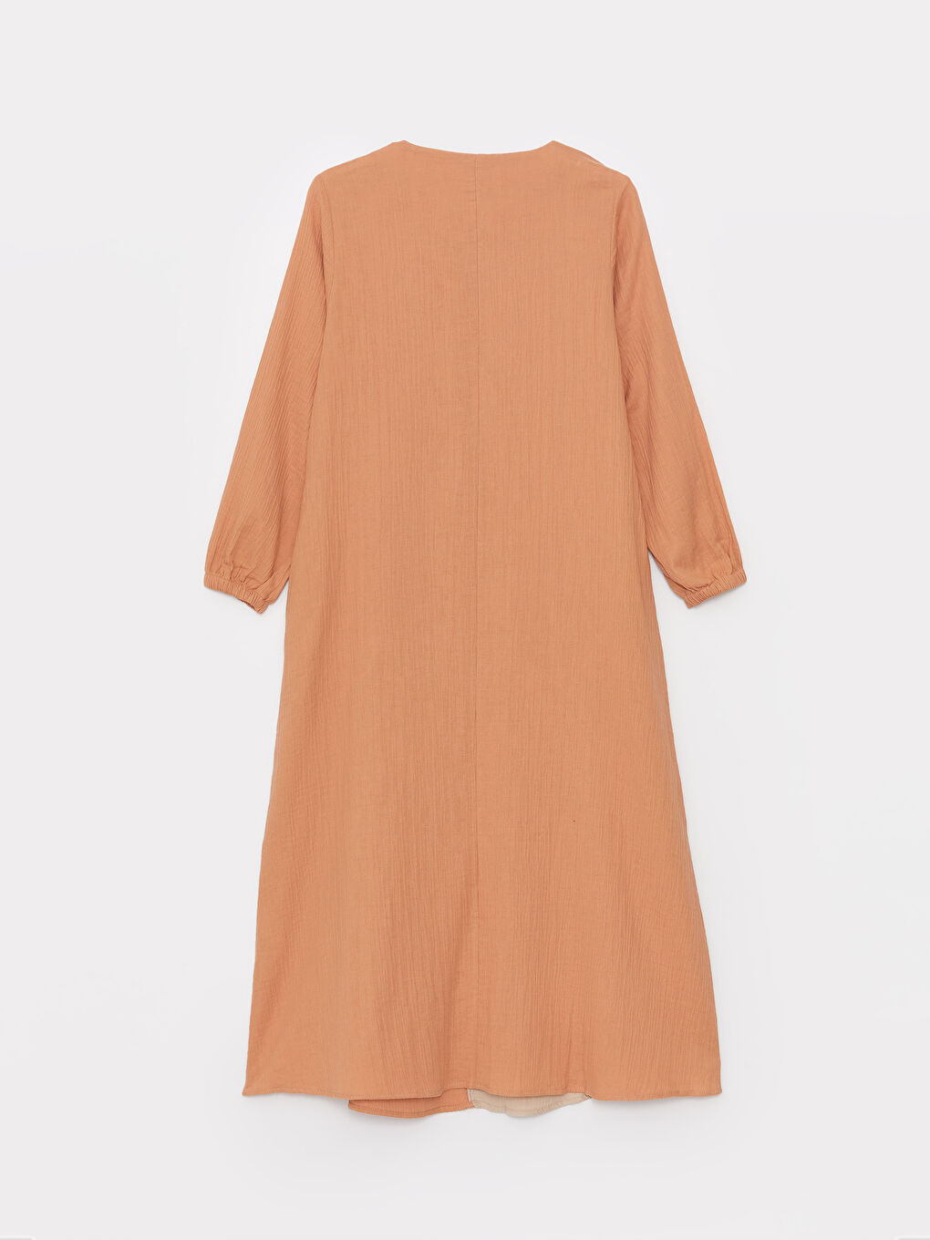 Crew Neck Long Sleeve Women's Dress with Color Block -S3JP79Z8-VJ8