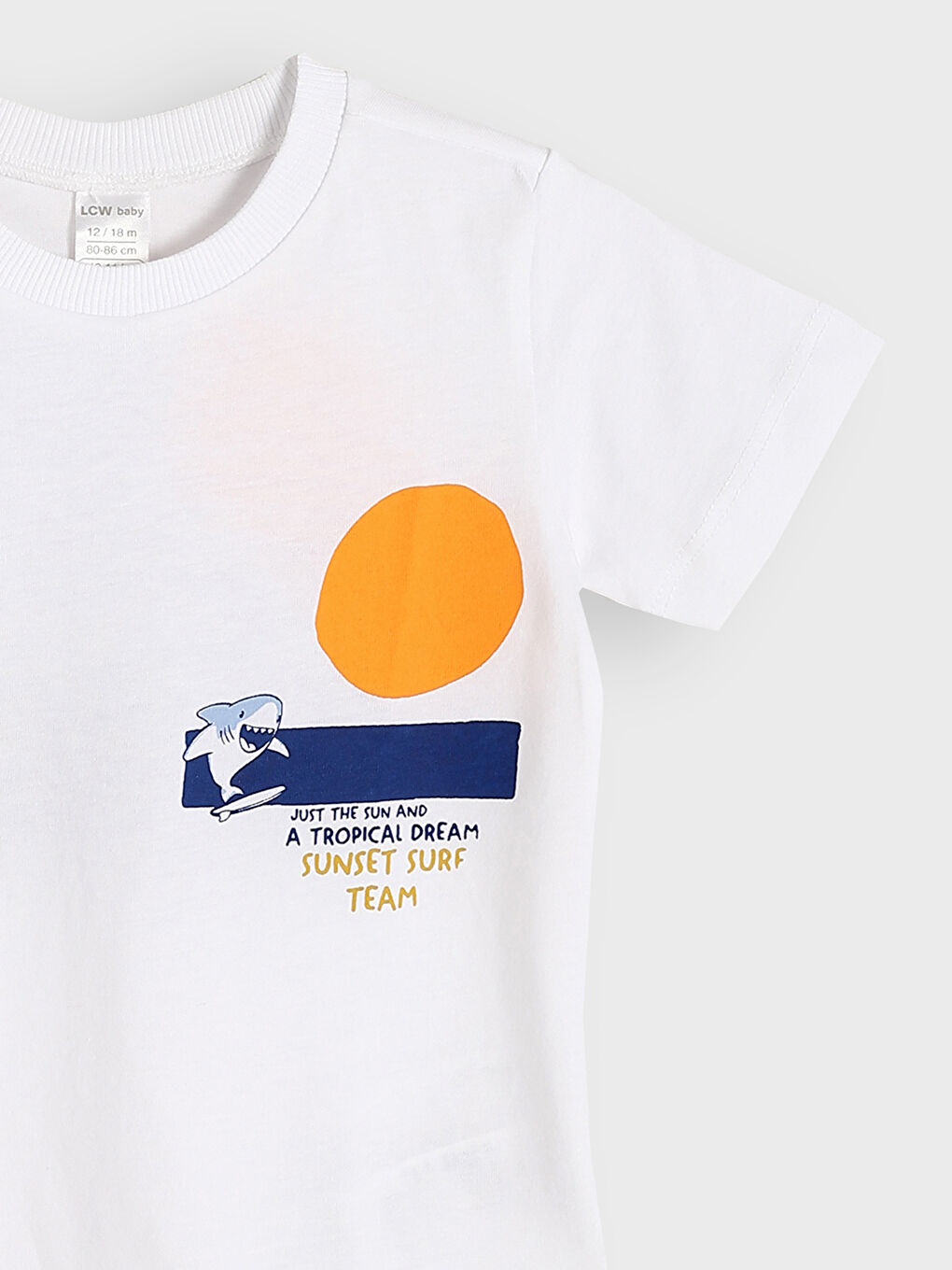 Crew Neck Printed Boys' T-Shirt-3