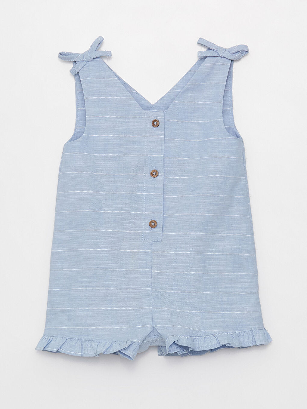 Комбинезоны для малышек девочек с V-образным вырезом