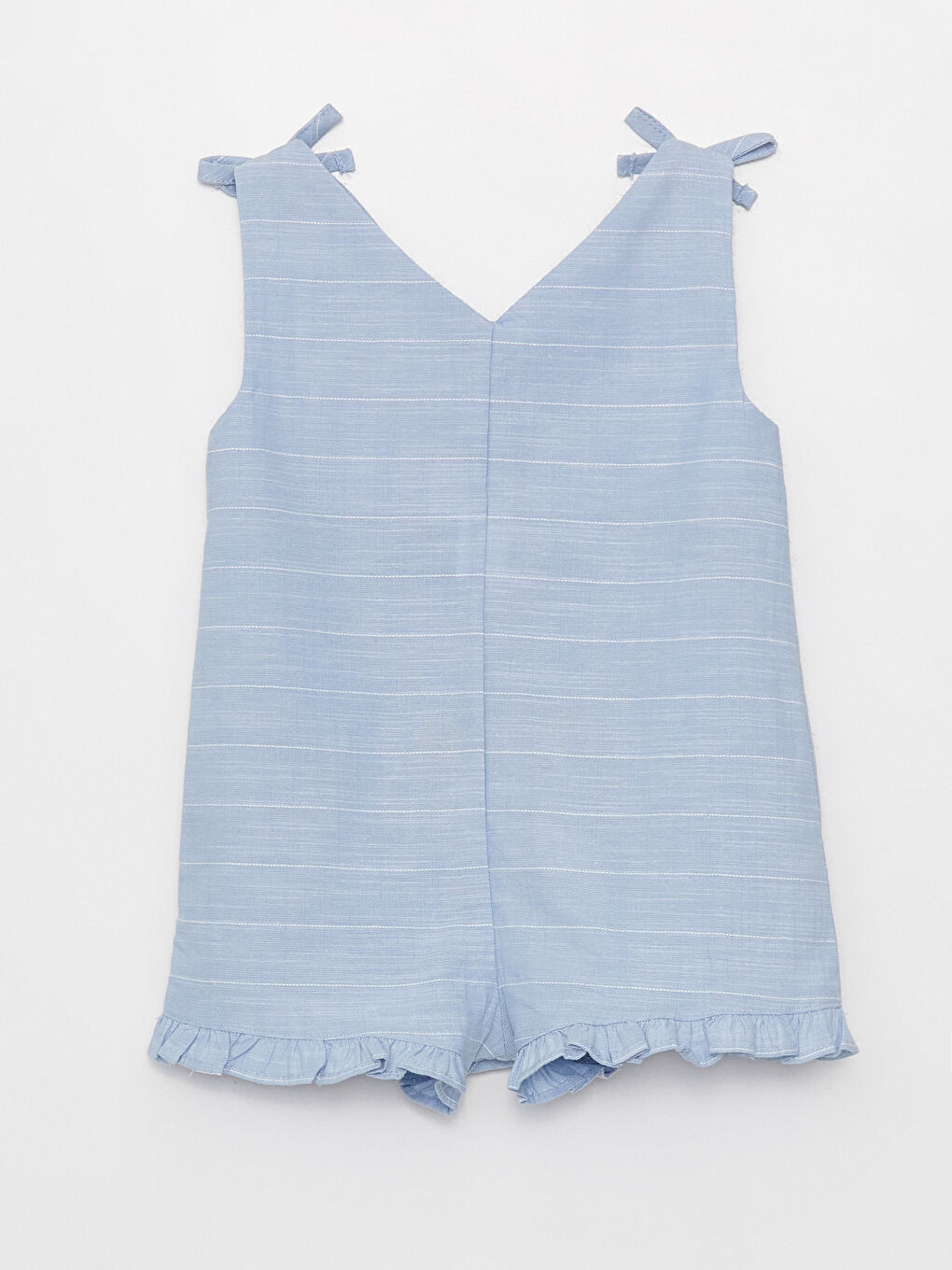 Комбинезоны для малышек девочек с V-образным вырезом-2