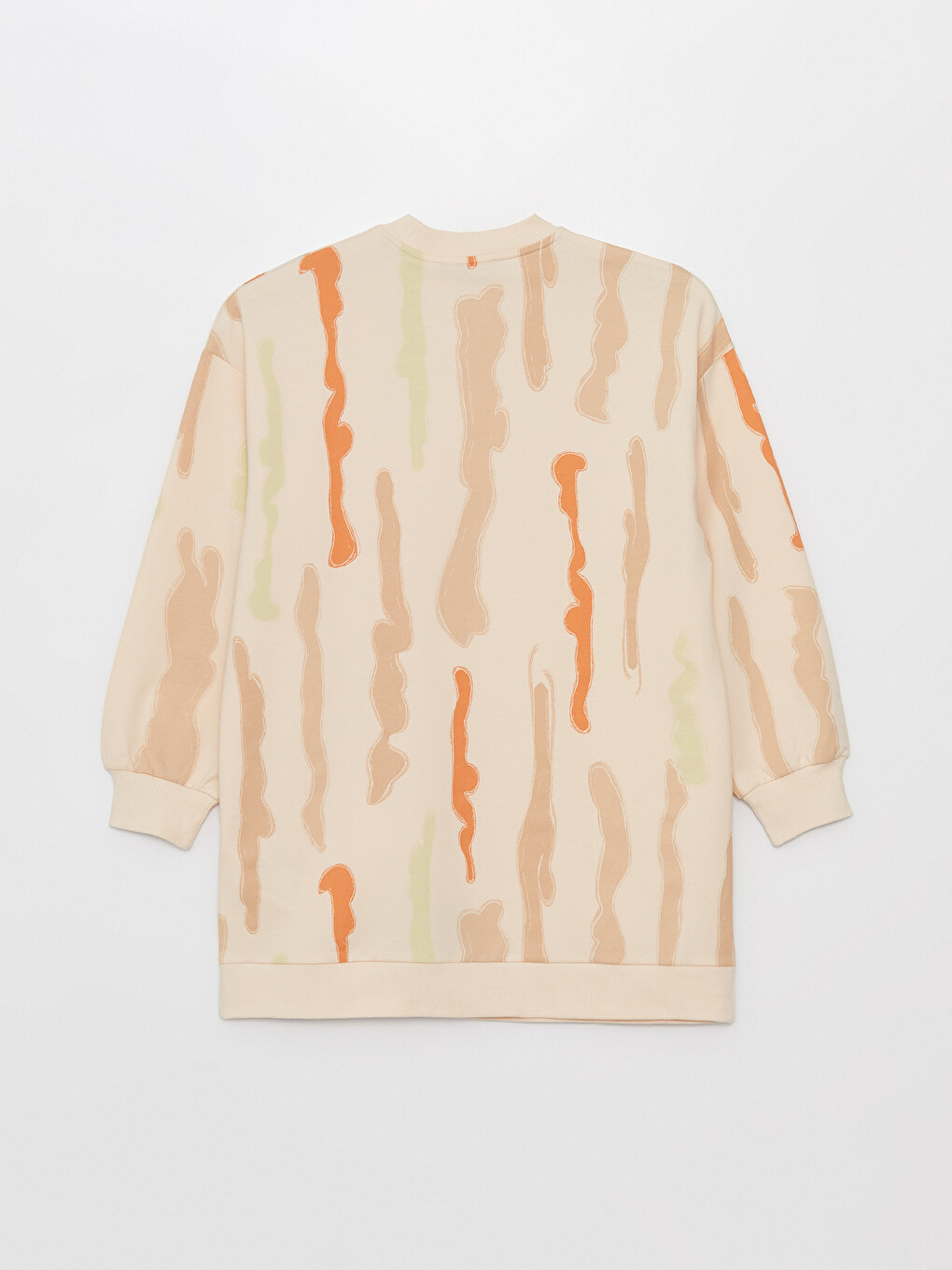 Funnel Neck Patterned Women's Tunic-6