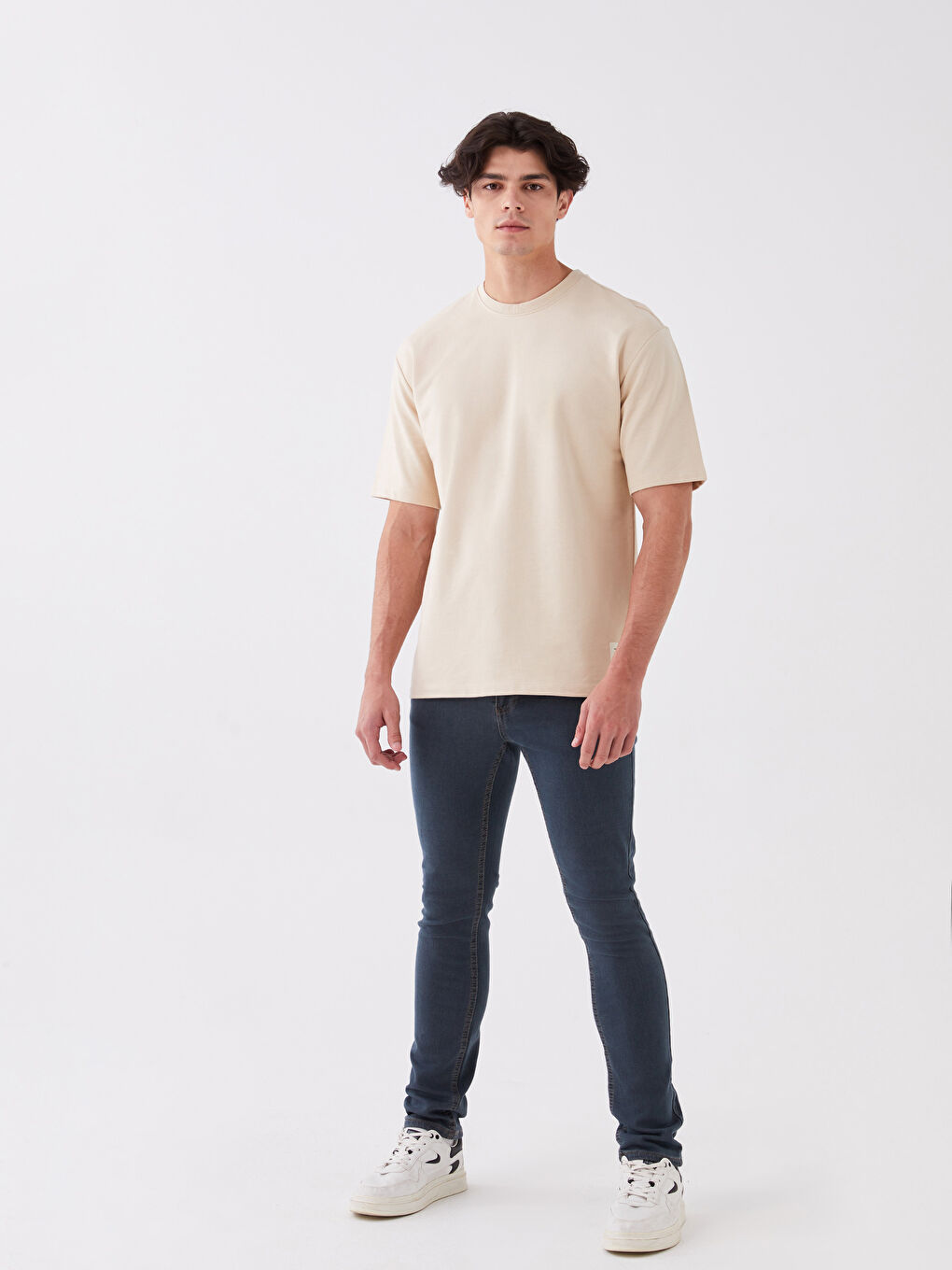 Yeşil 750 Slim Fit Erkek Jean Pantolon-1