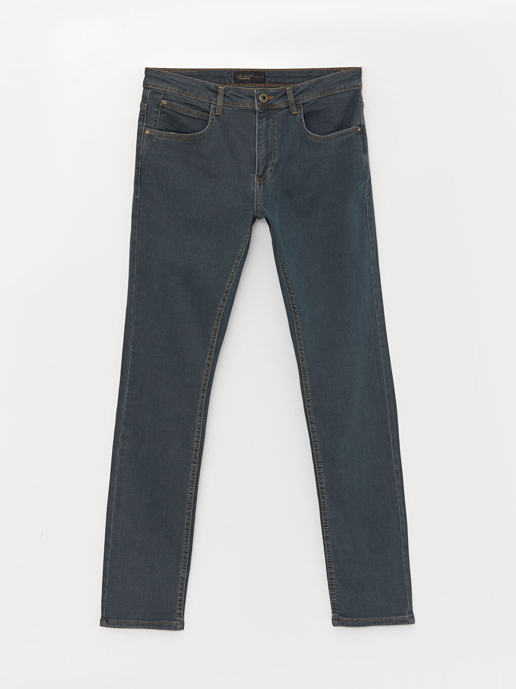 Yeşil 750 Slim Fit Erkek Jean Pantolon-5