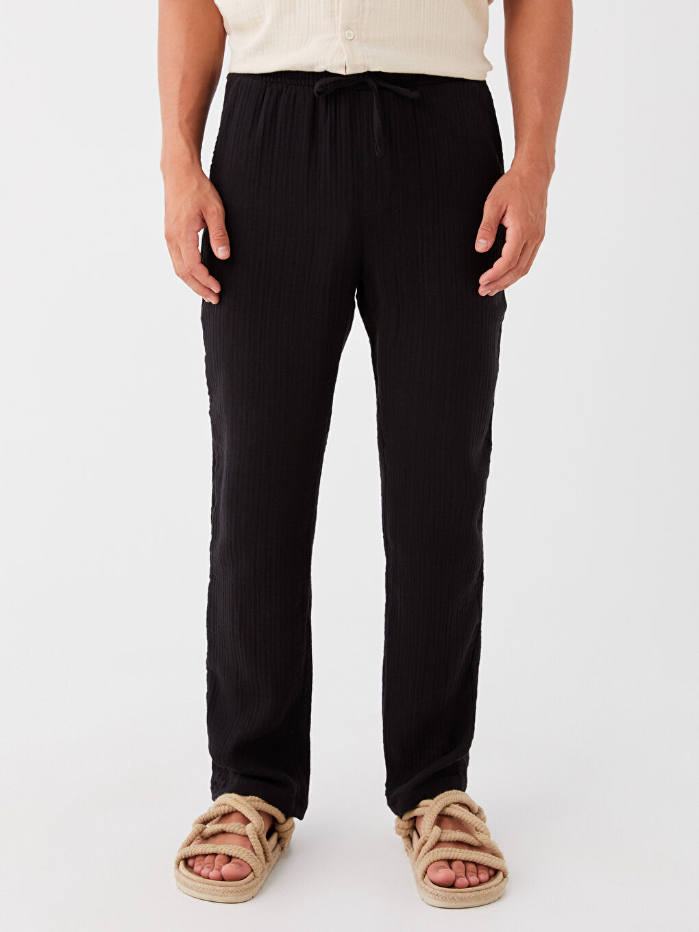 Брюки свободного кроя для мужчин-1