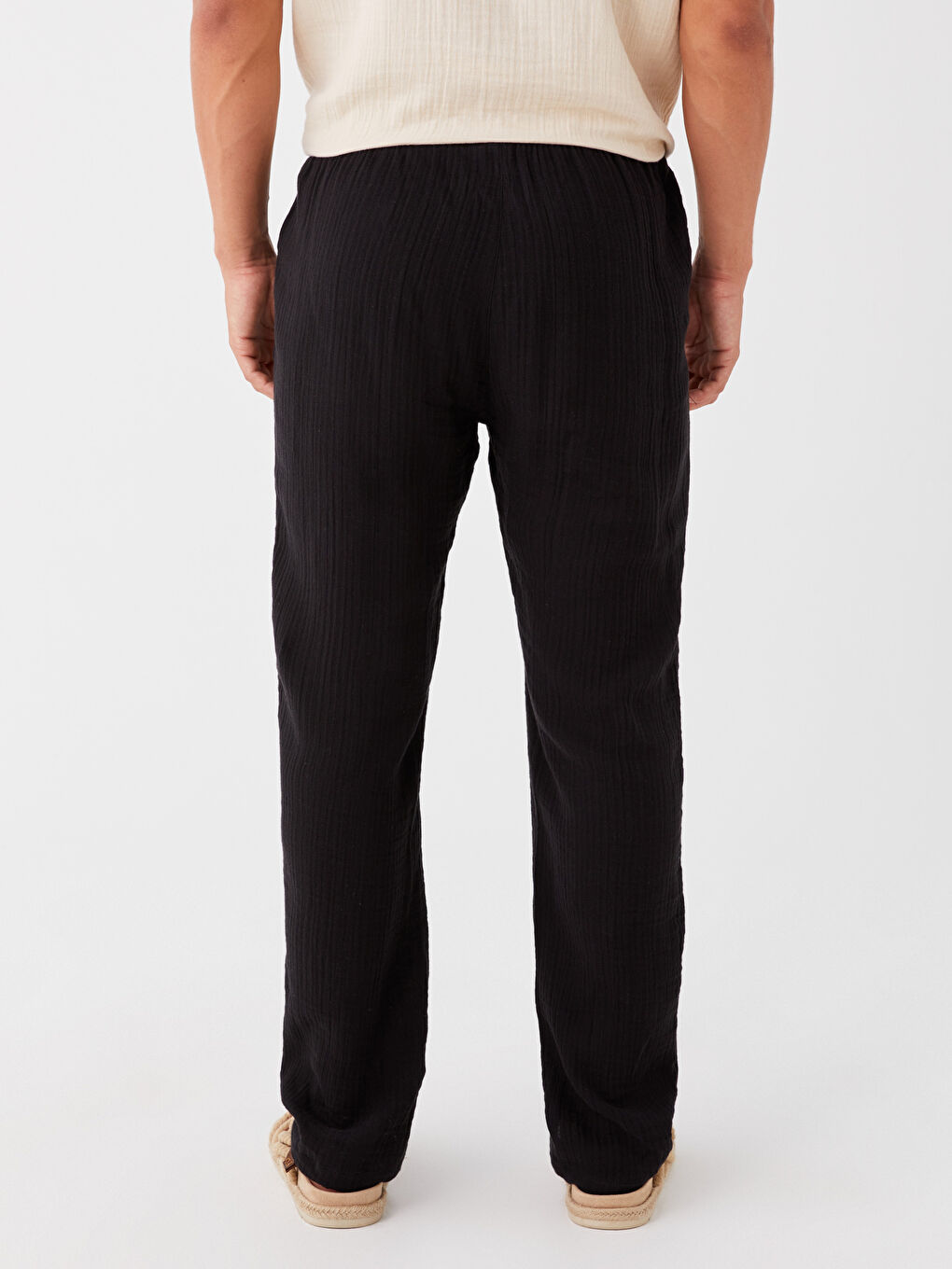 Брюки свободного кроя для мужчин-4