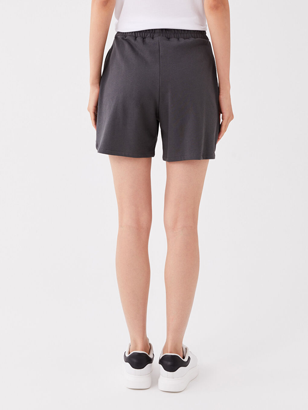 Elastic Waist Comfortable Fit Women's Shorts -S3JR76Z8-R34