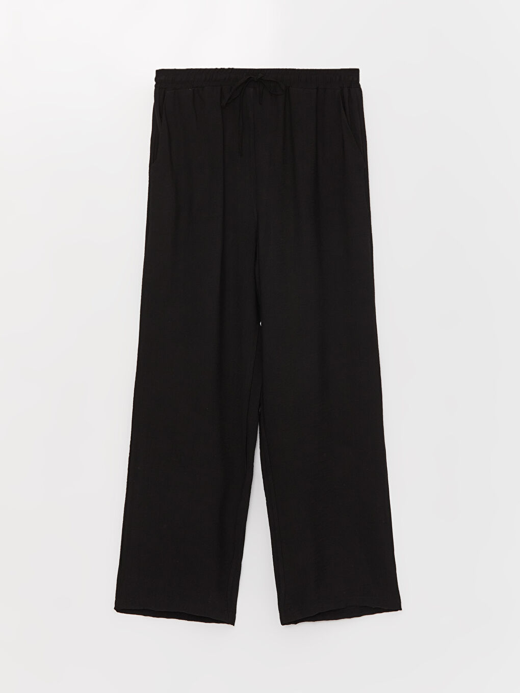 Elasticated Waist Relaxed Fit Women's Trousers-5