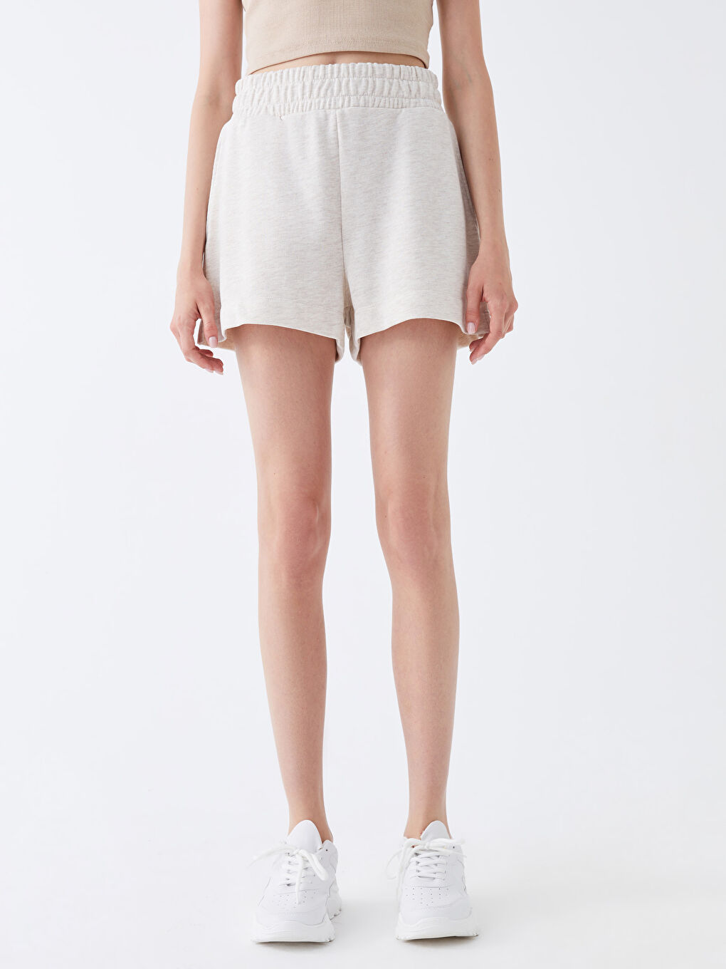Elastic Waist Comfortable Fit Women's Shorts -S3JR95Z8-DFH