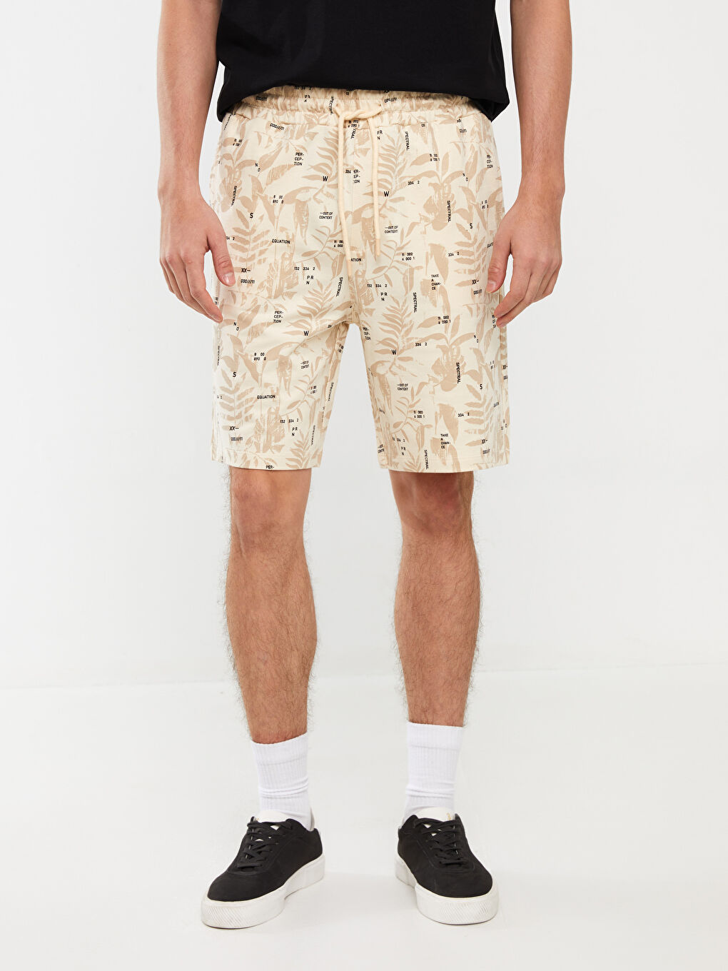 Slim Fit Mens Bermuda Shorts -S3JS20Z8-FT0