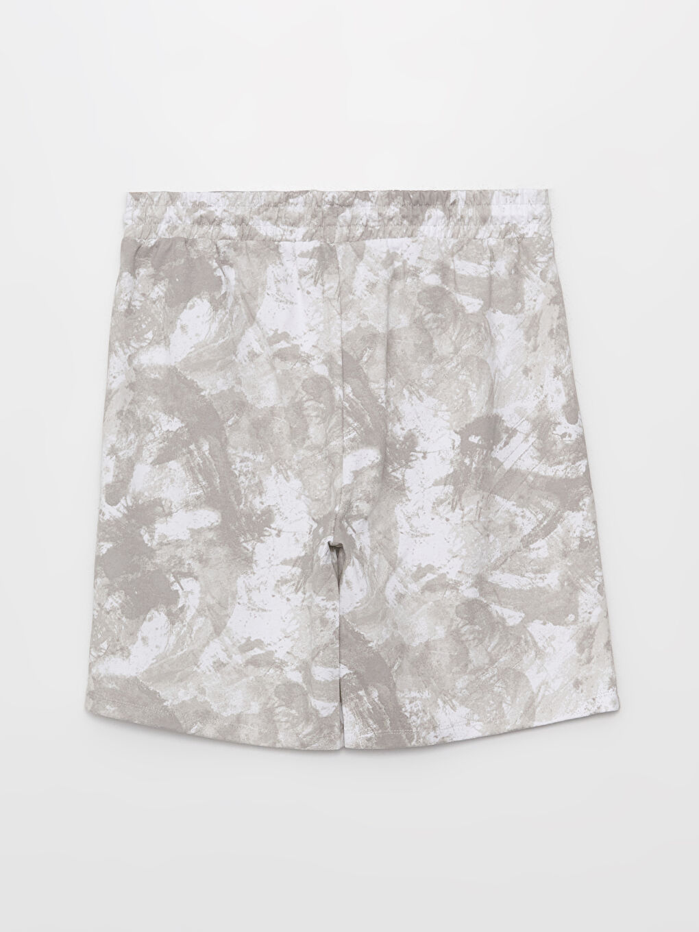 سروال قصير بتفاصيل الربط سليم فيت رجال-5