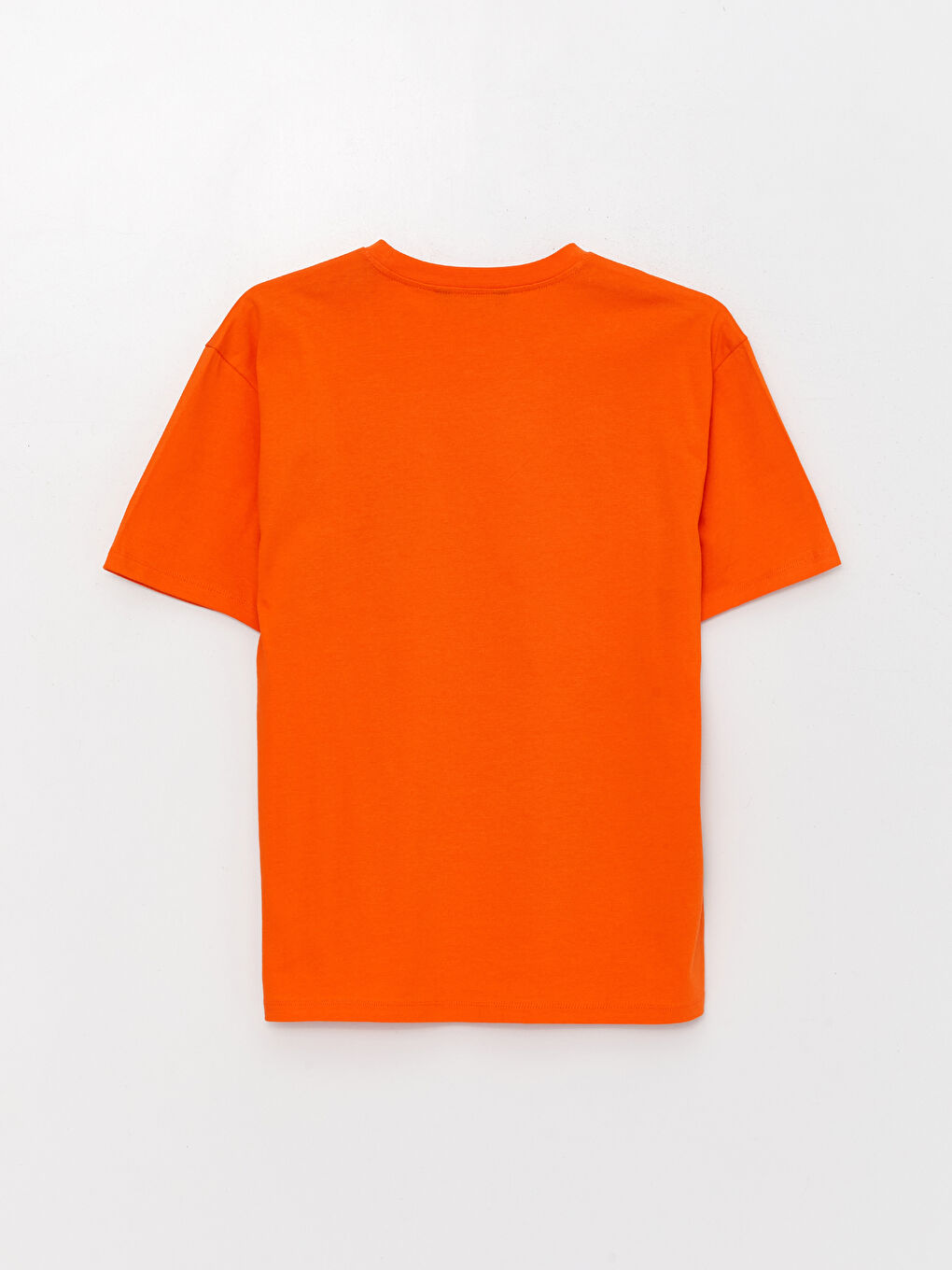 Rundhalsausschnitt Kurzarm Bedrucktes T-Shirt aus gekämmter Baumwolle für Herren-6