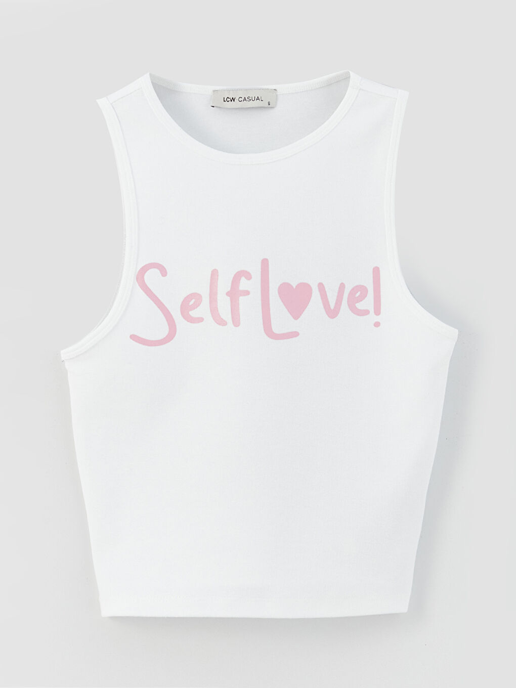 Crew Neck Printed Women's Crop -S3JS33Z8-Q6K