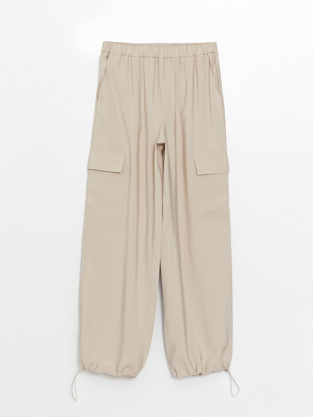 LCW Vision Pantalone sa elastičnim strukom širokog kroja za žene -S3JS53Z8-GD0