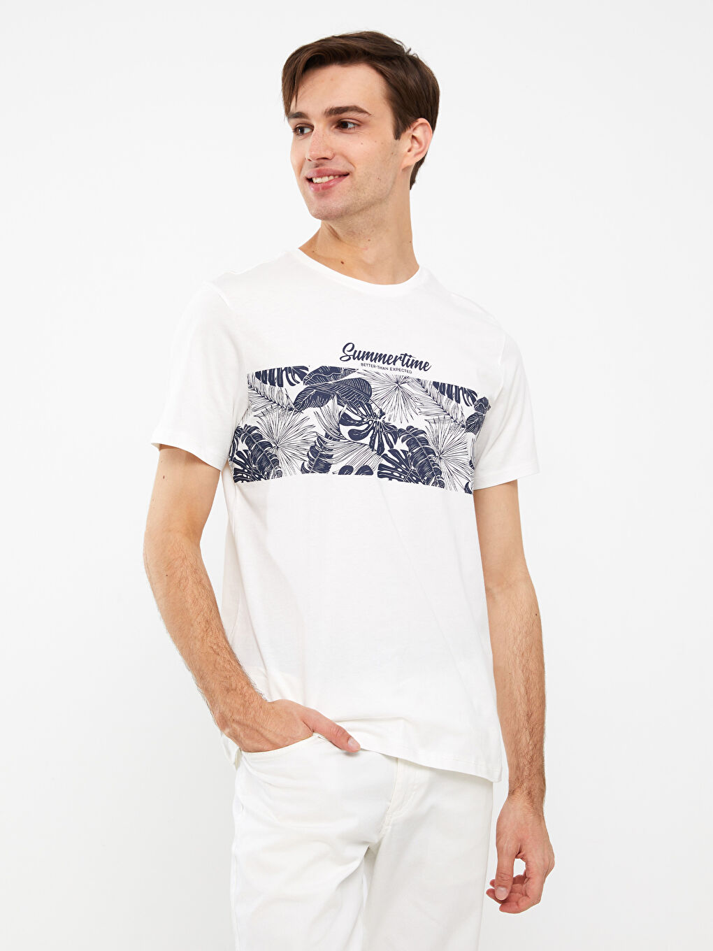 Muškarac BIJELA Majica kratkih rukava