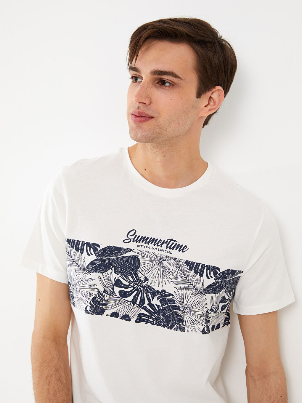 Muškarac BIJELA Majica kratkih rukava-1