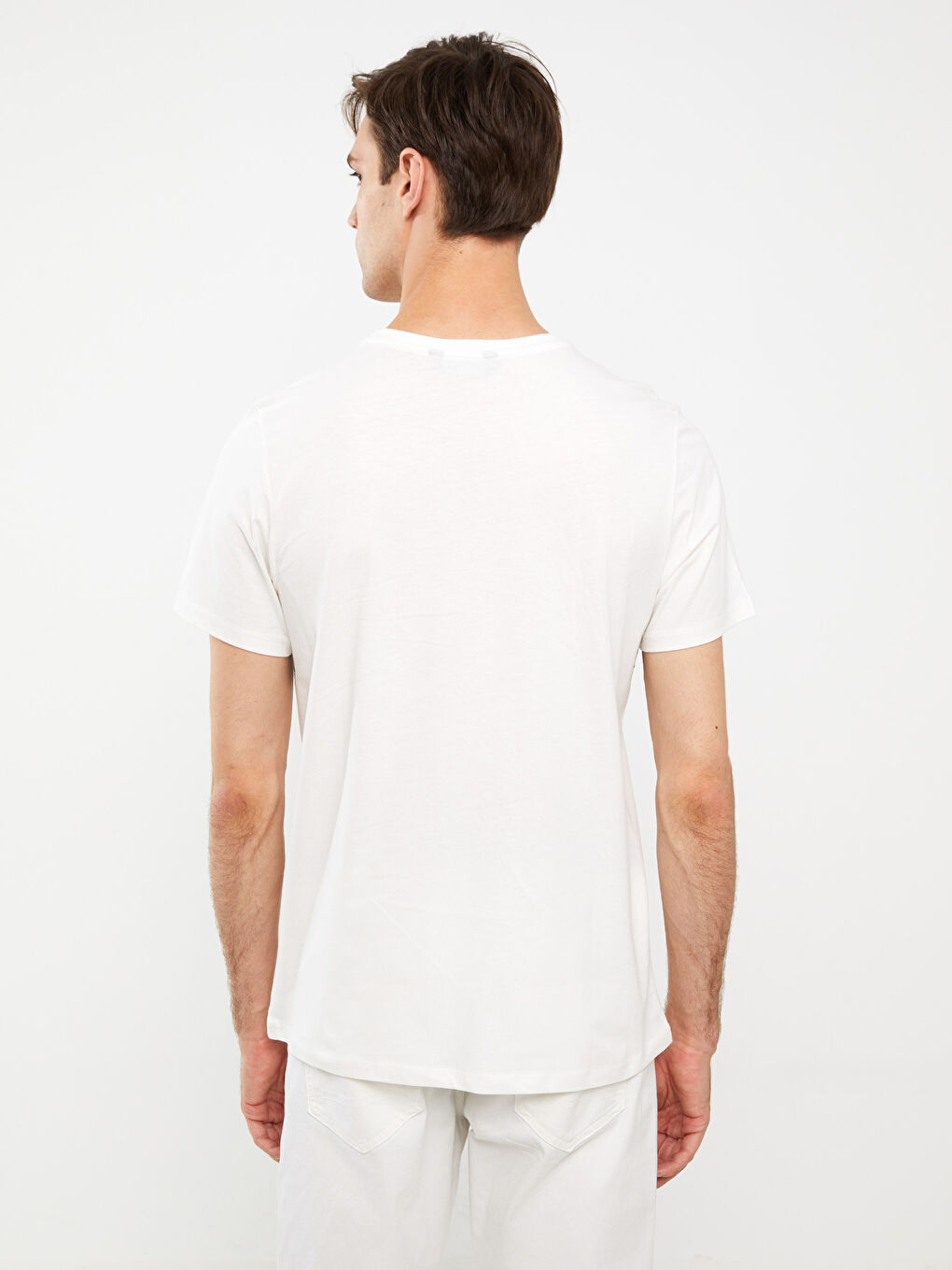Muškarac BIJELA Majica kratkih rukava-4