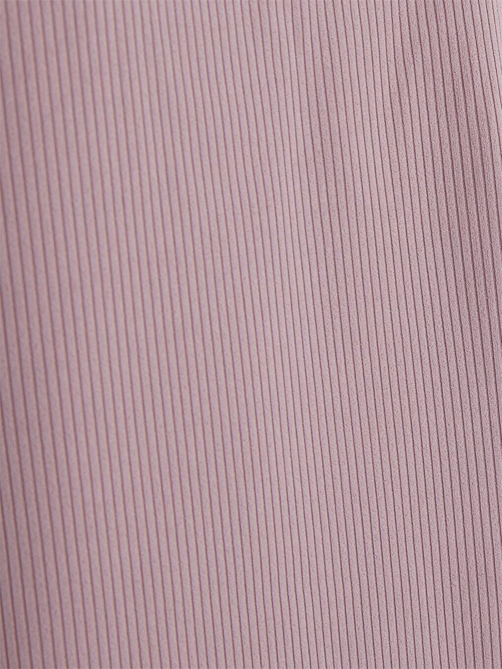 Lila Beli Lastikli Basic Kız Çocuk Tayt-2