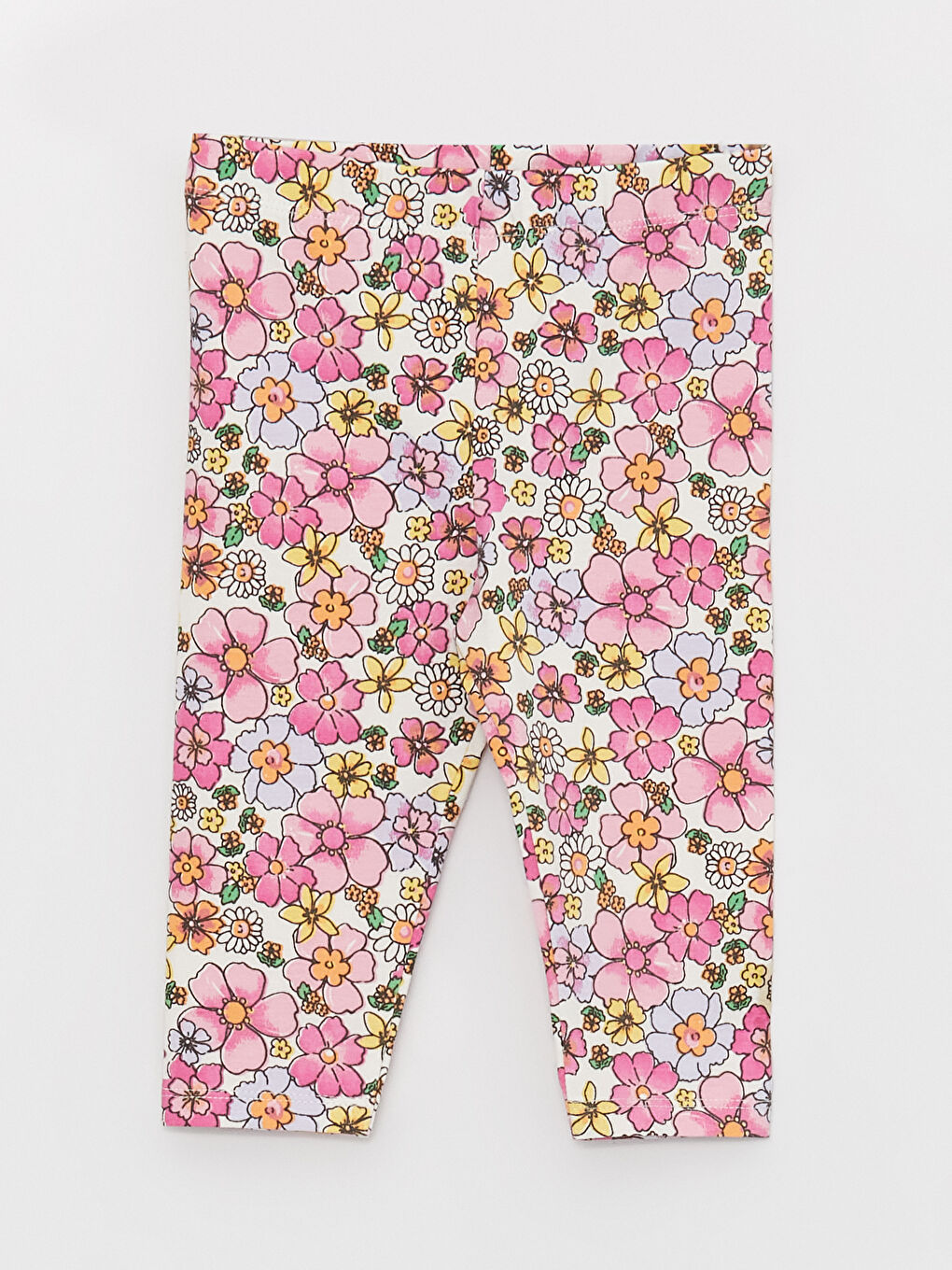 Ensemble T-Shirt et Leggings Imprimés Bébé Fille Col Rond Lot de 2-2