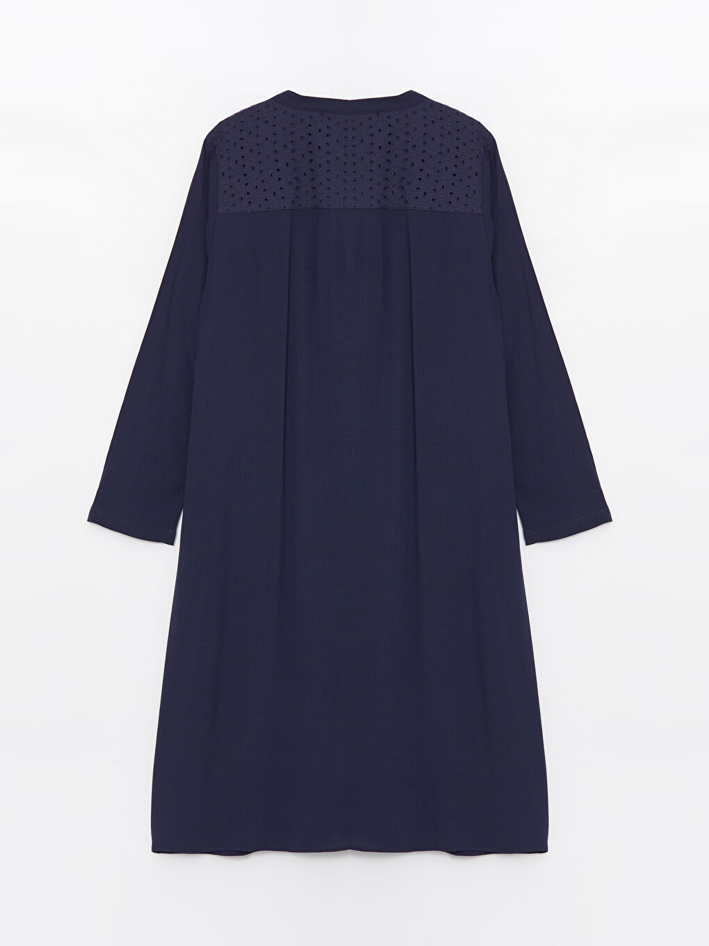 Quirky Neck Self-Patterned Long-Sleeve Women's Abaya-6