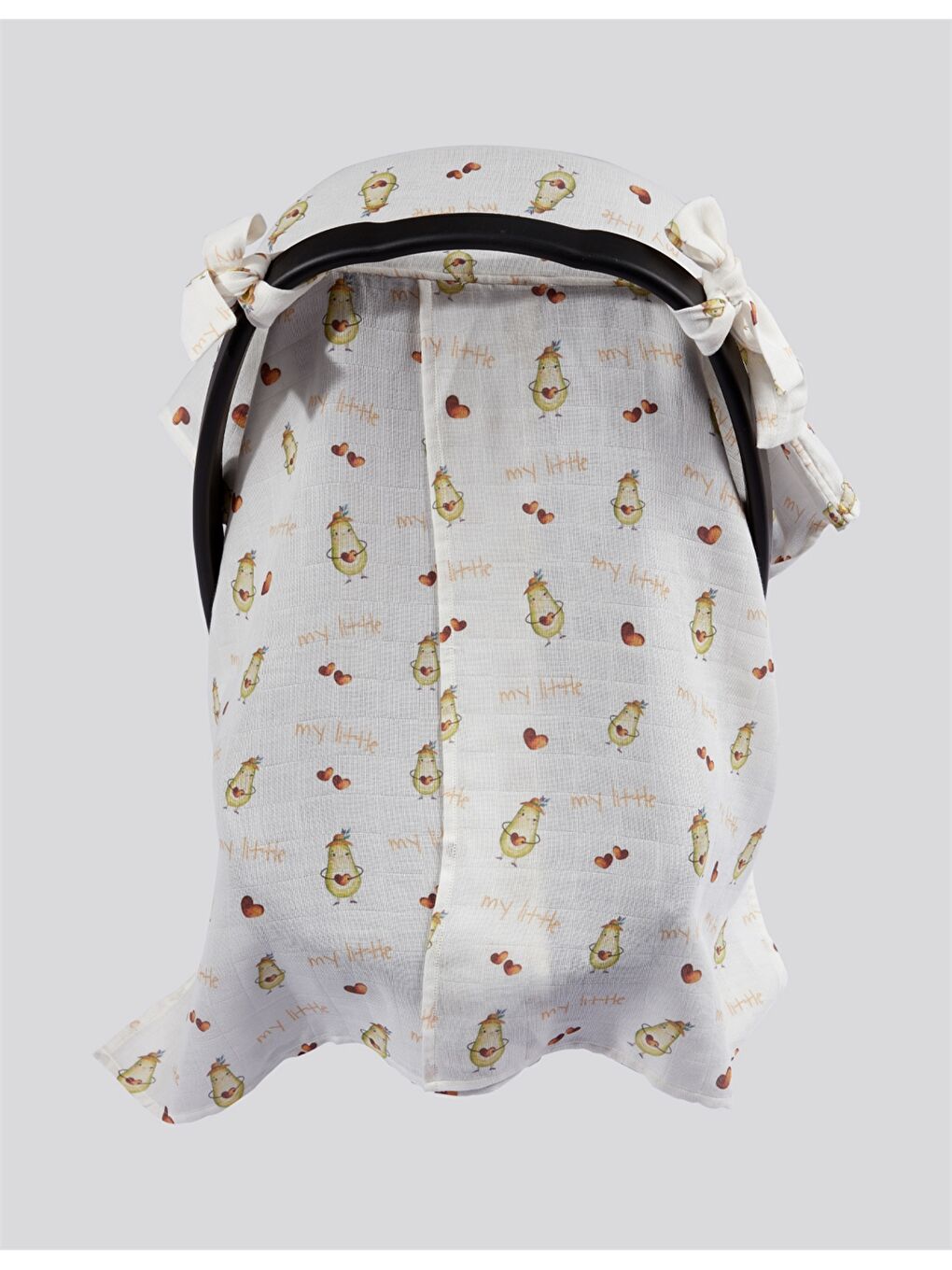 Karışık Desenli Puset Örtüsü