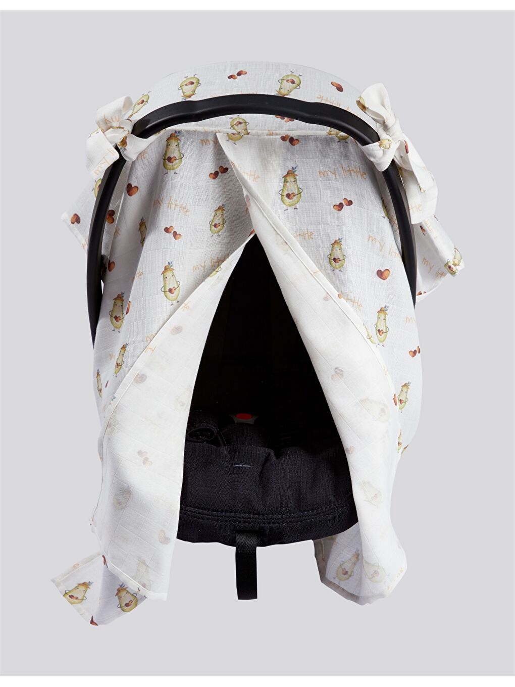 Karışık Desenli Puset Örtüsü-1