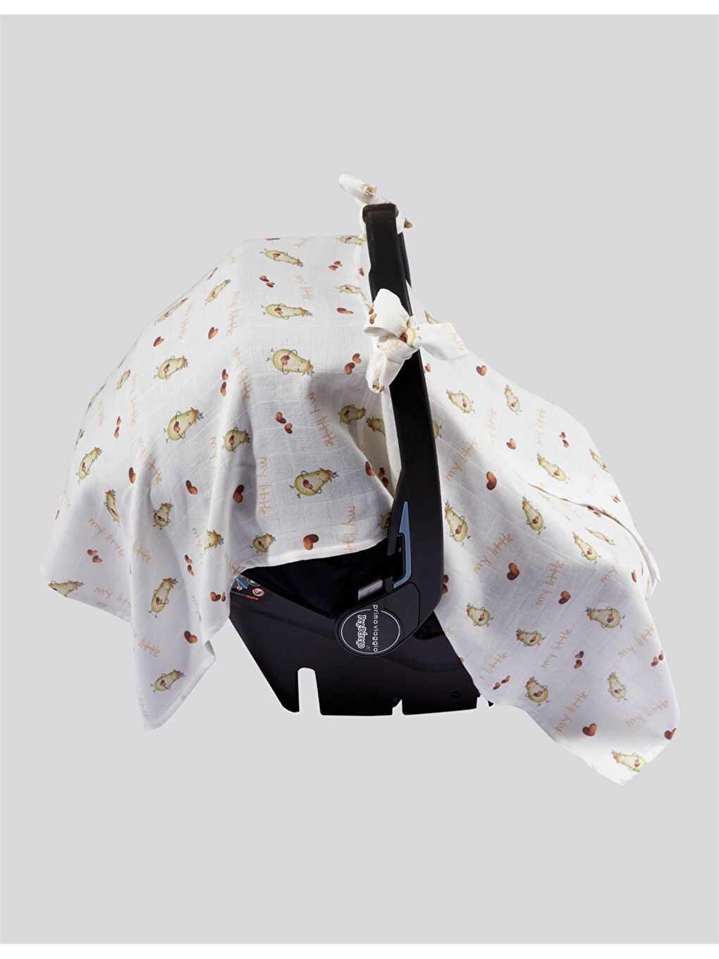 Karışık Desenli Puset Örtüsü-2