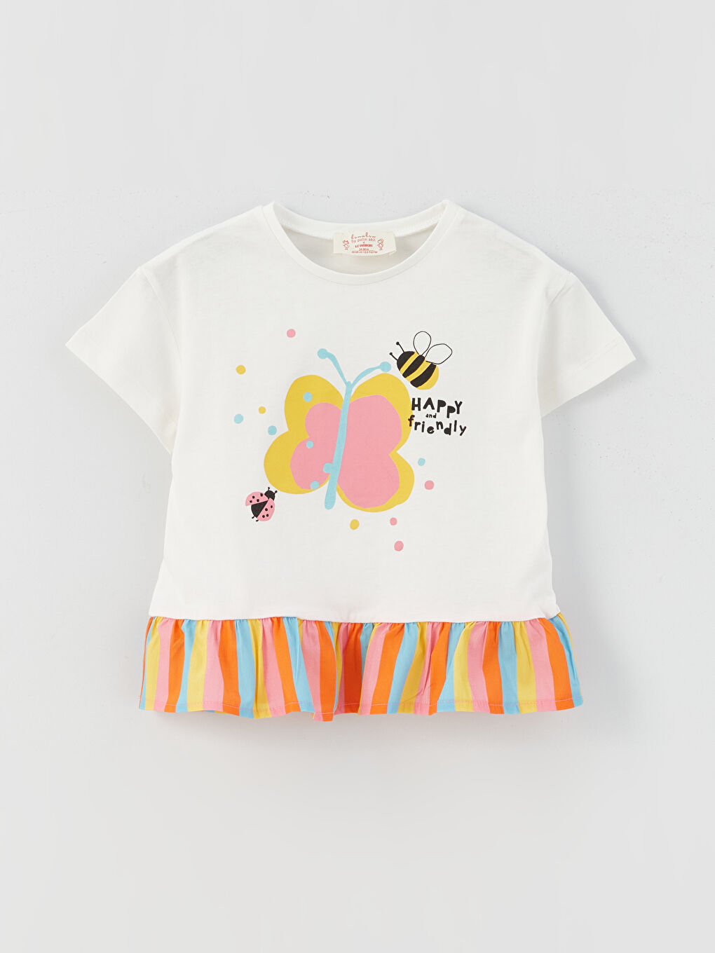 Ensemble T-Shirt et Leggings Imprimés Bébé Fille Col Rond Lot de 2-3