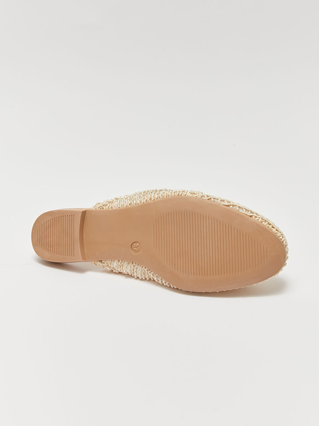 Bej Taş Detaylı Kadın Terlik-3