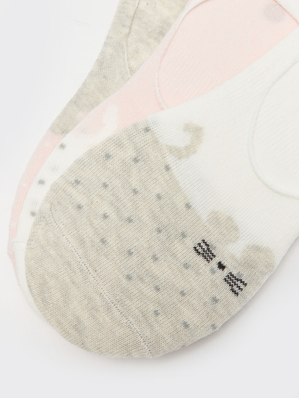 LCW DREAM Patterned Women's Invisible Socks 3-packs -S3K088Z8-FSA