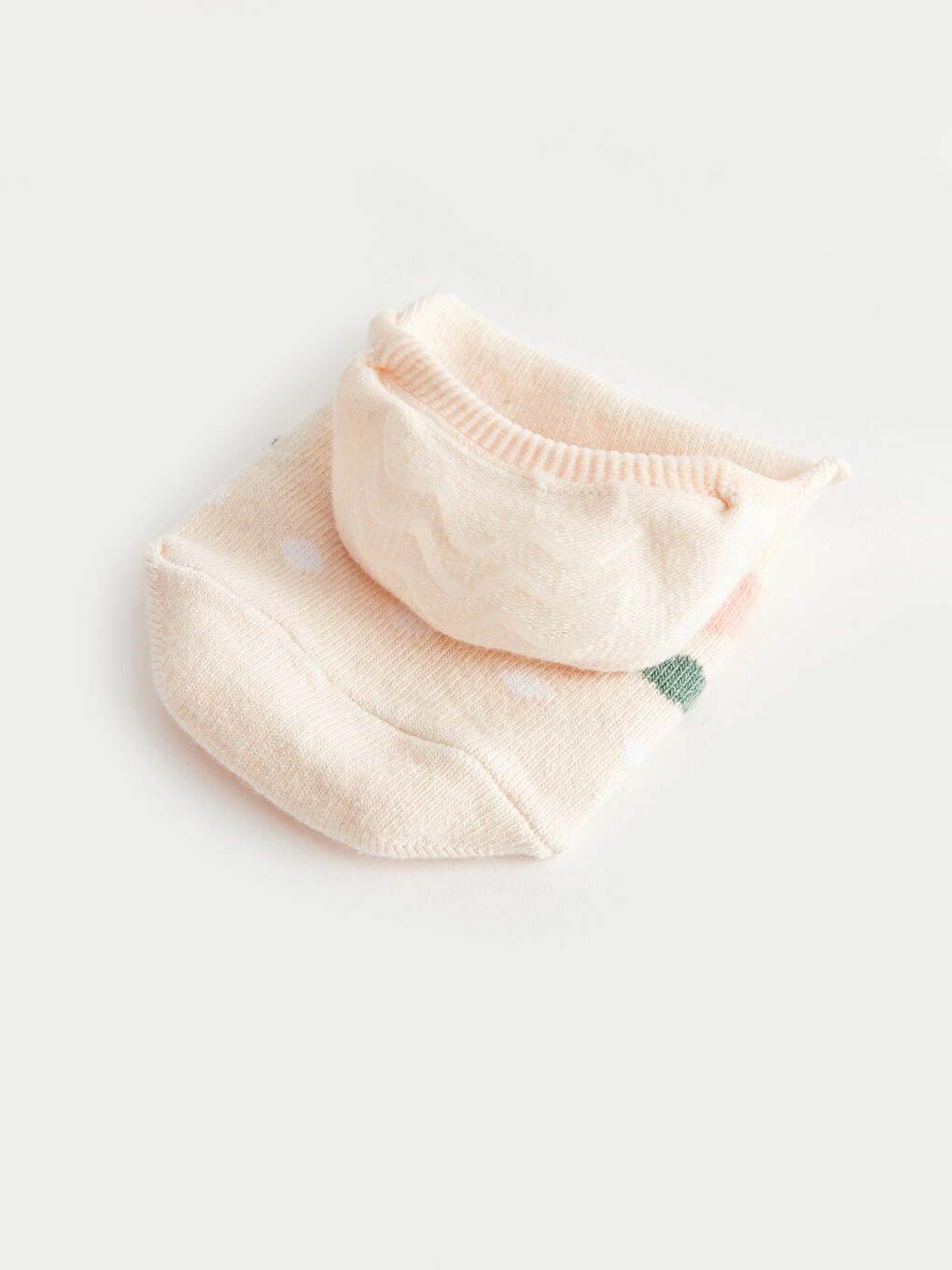 Patterned Women's Invisible Socks 3-packs-4