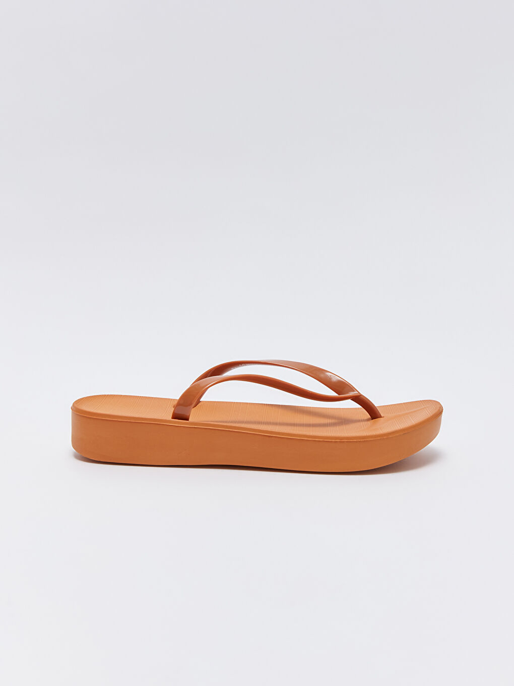 Turuncu Kadın Parmak Arası Plaj Terliği-1