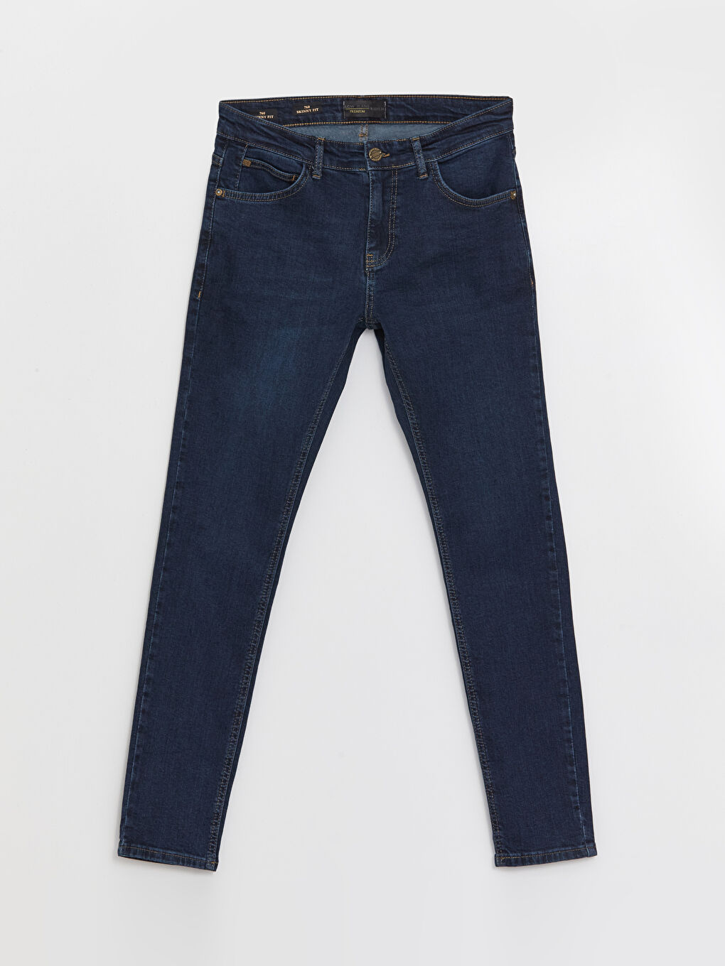 760 Скинни Фит Мужские Джинсы-4