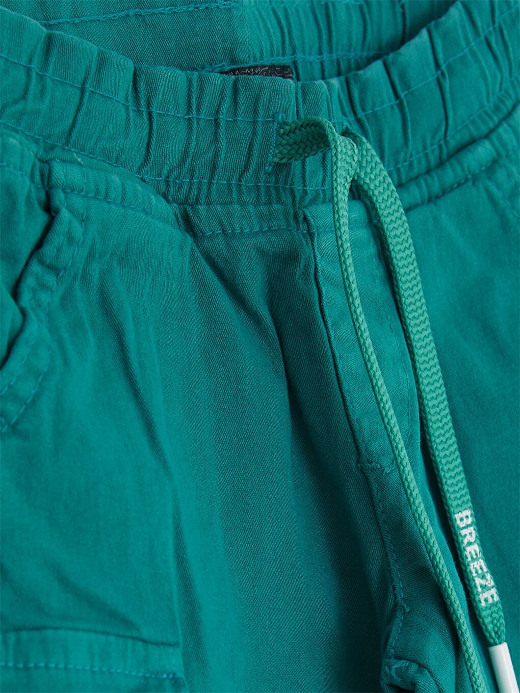 Yeşil Basic Erkek Bebek Şort-2