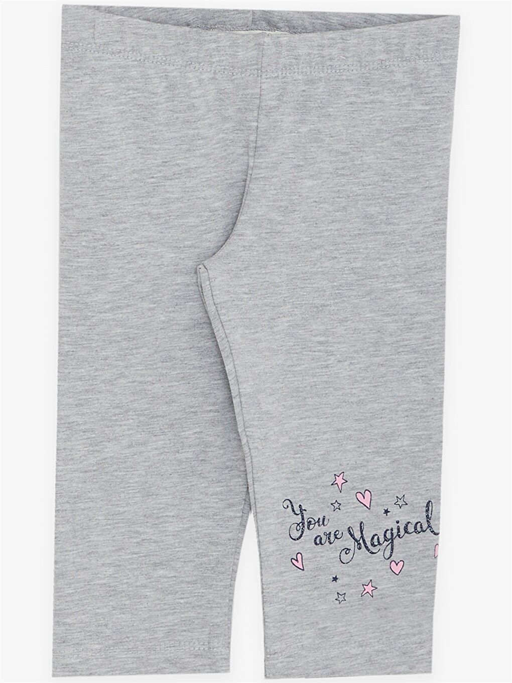 Turuncu Bisiklet Yaka Kısa Kollu Baskılı Kız Bebek Tişört ve Tayt 2'li Takım-3